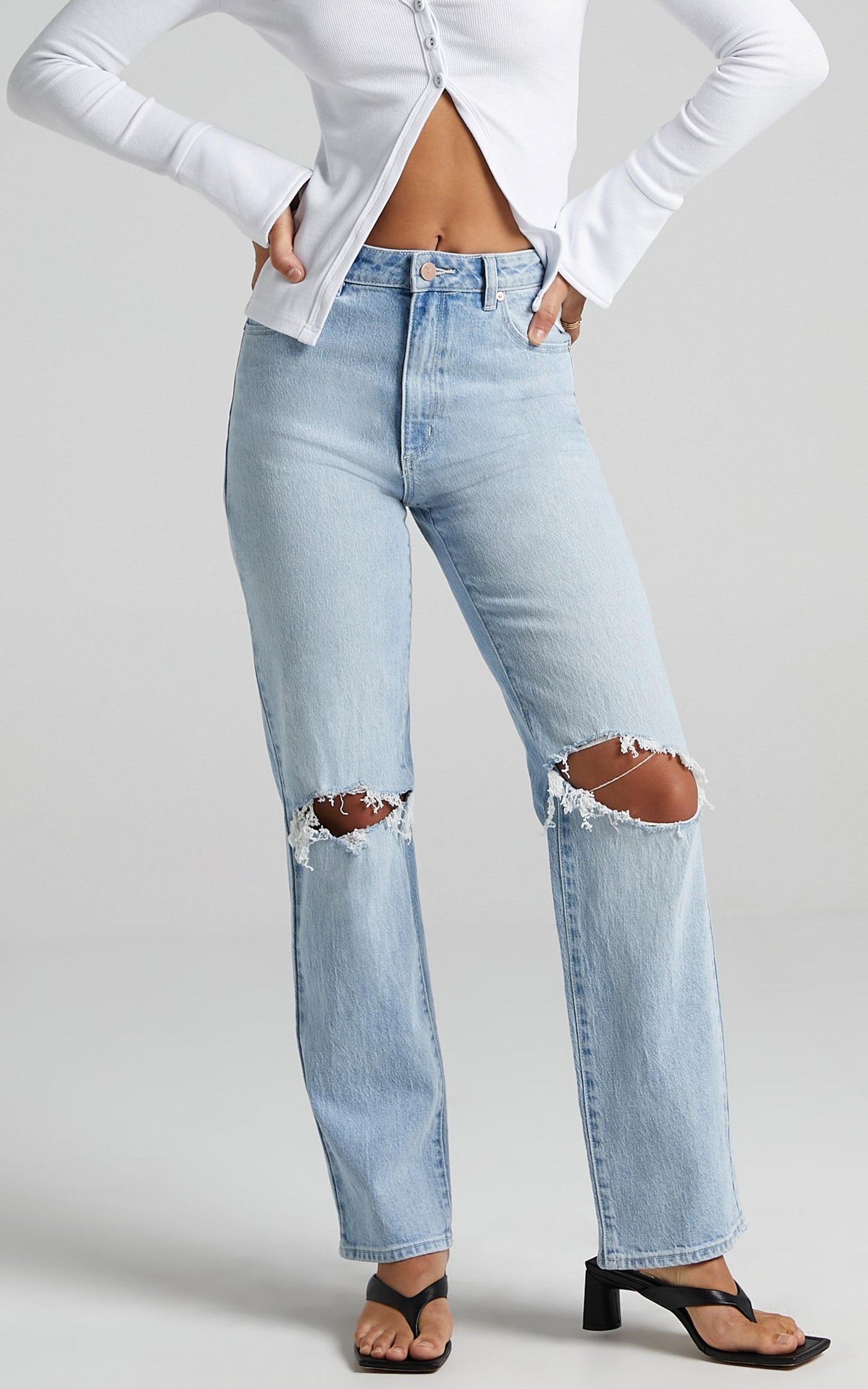 Abrand - A '94 High Straight Jean in Gina Rip