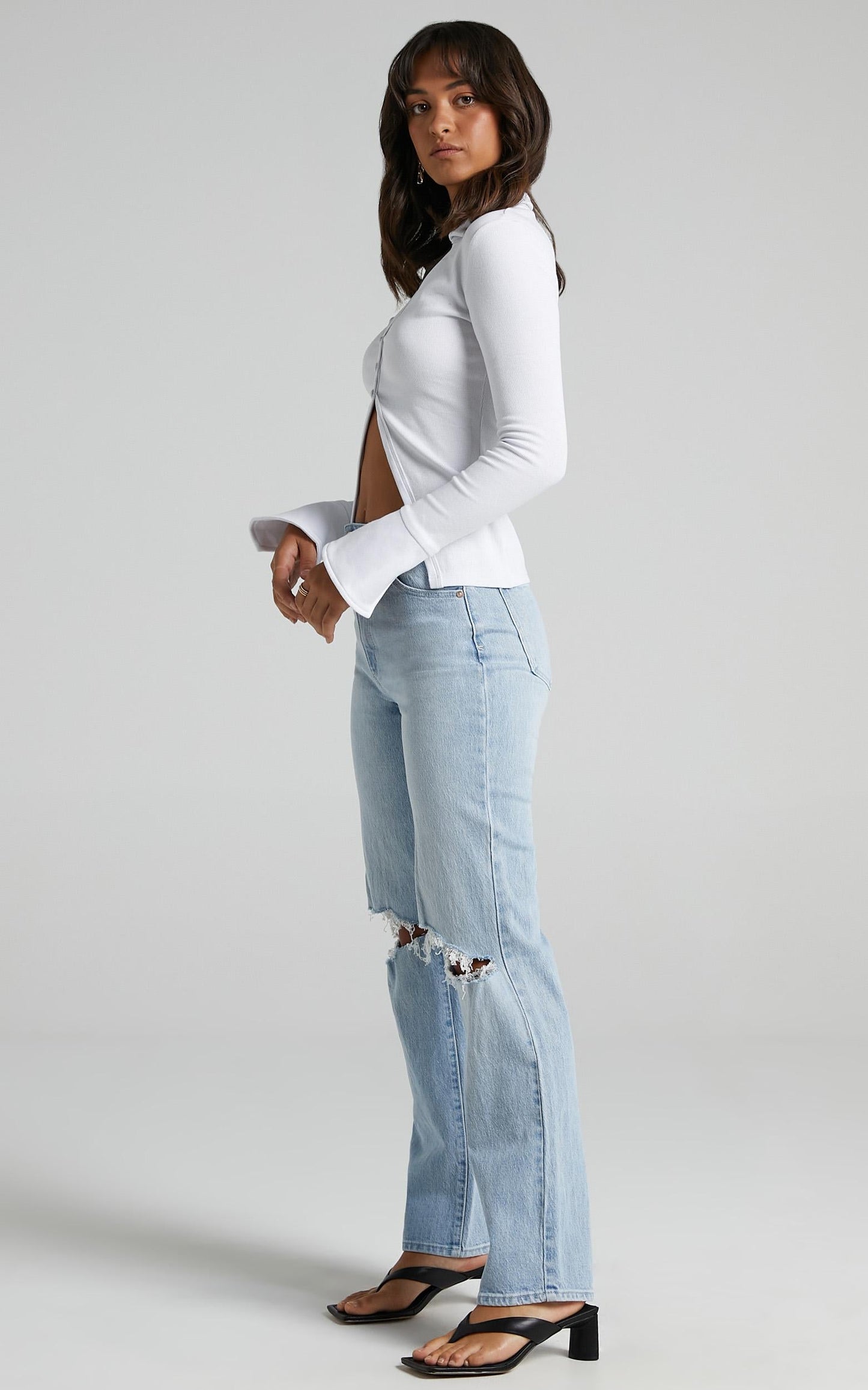 Abrand - A '94 High Straight Jean in Gina Rip
