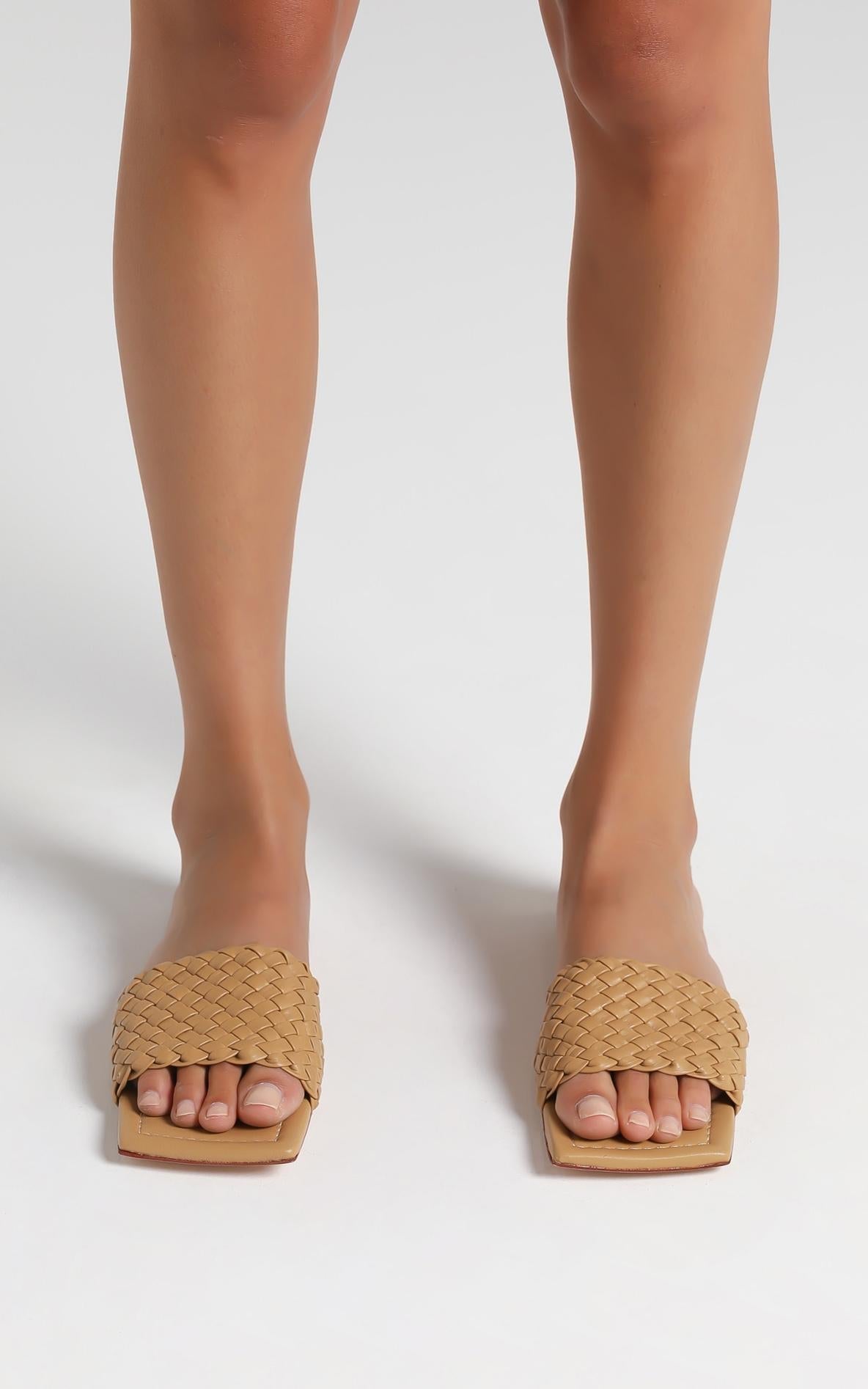 Tony Bianco - Giselle Sandals in Honey Sheep Napa