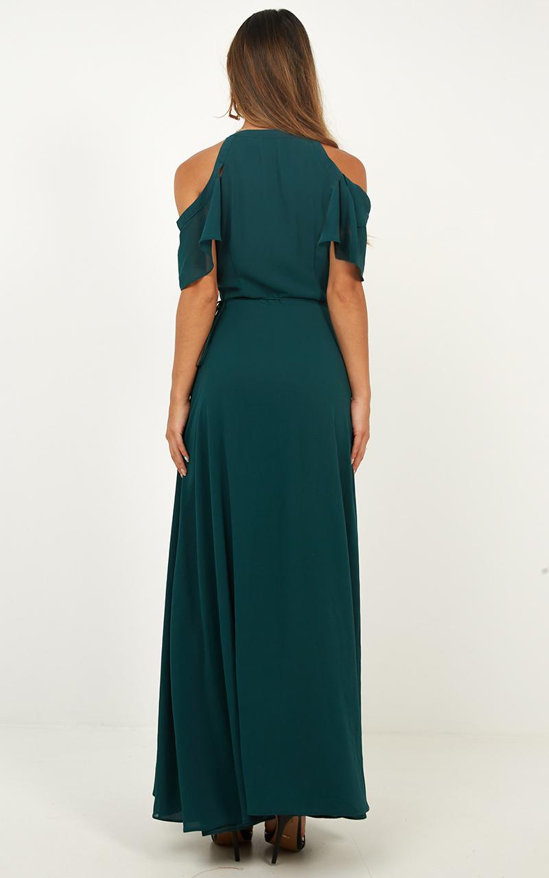 Give You My All Dress In Emerald