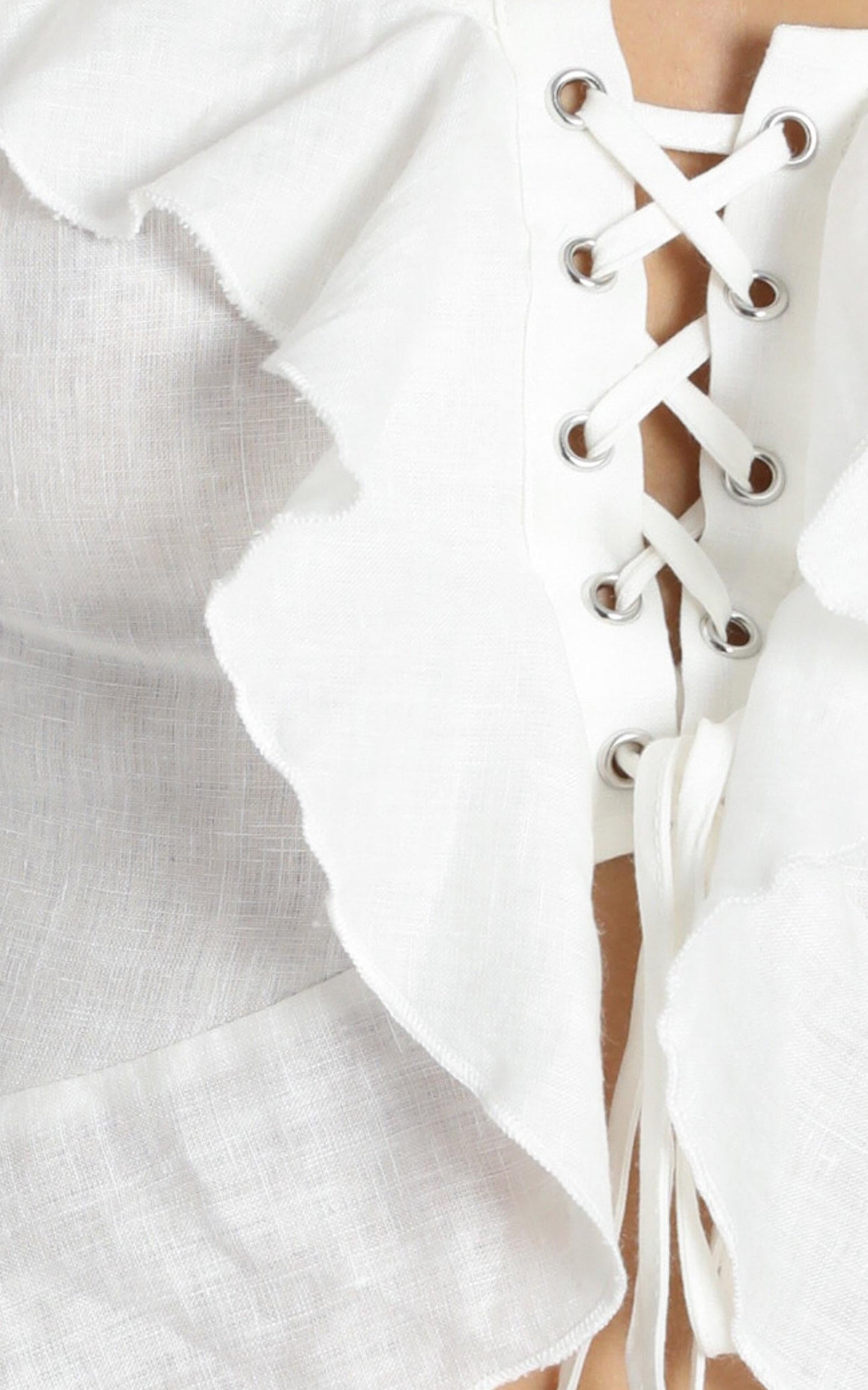 Gladys Top In White