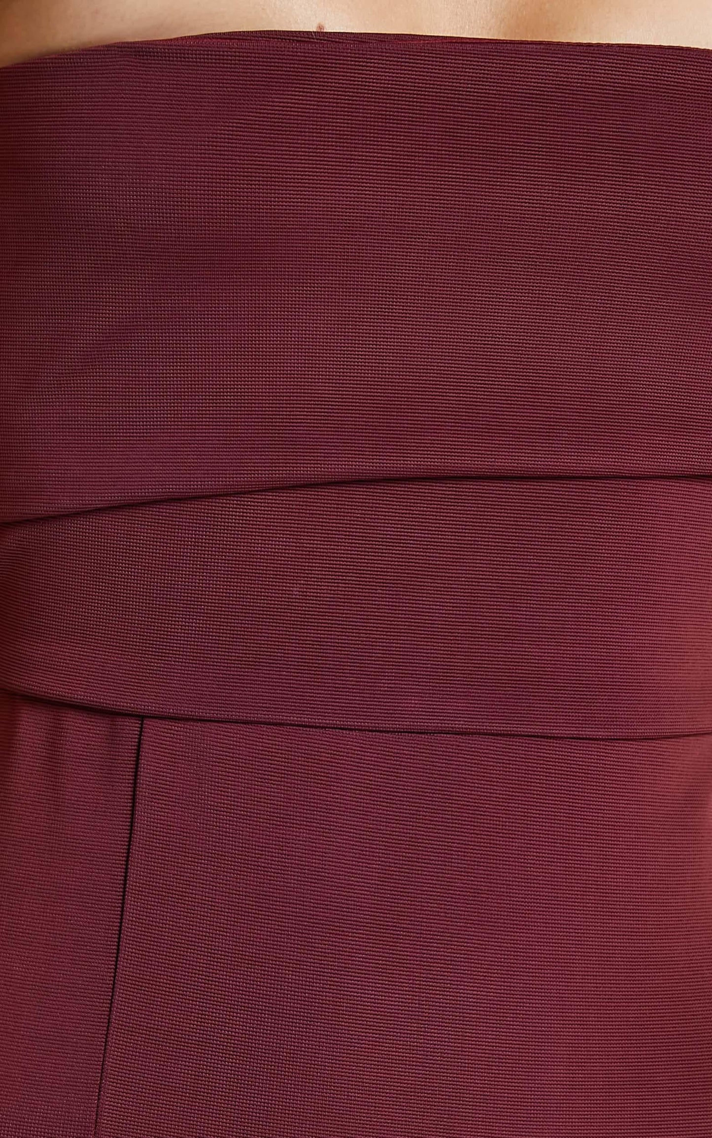 Glamour Girl Maxi Dress in Burgundy