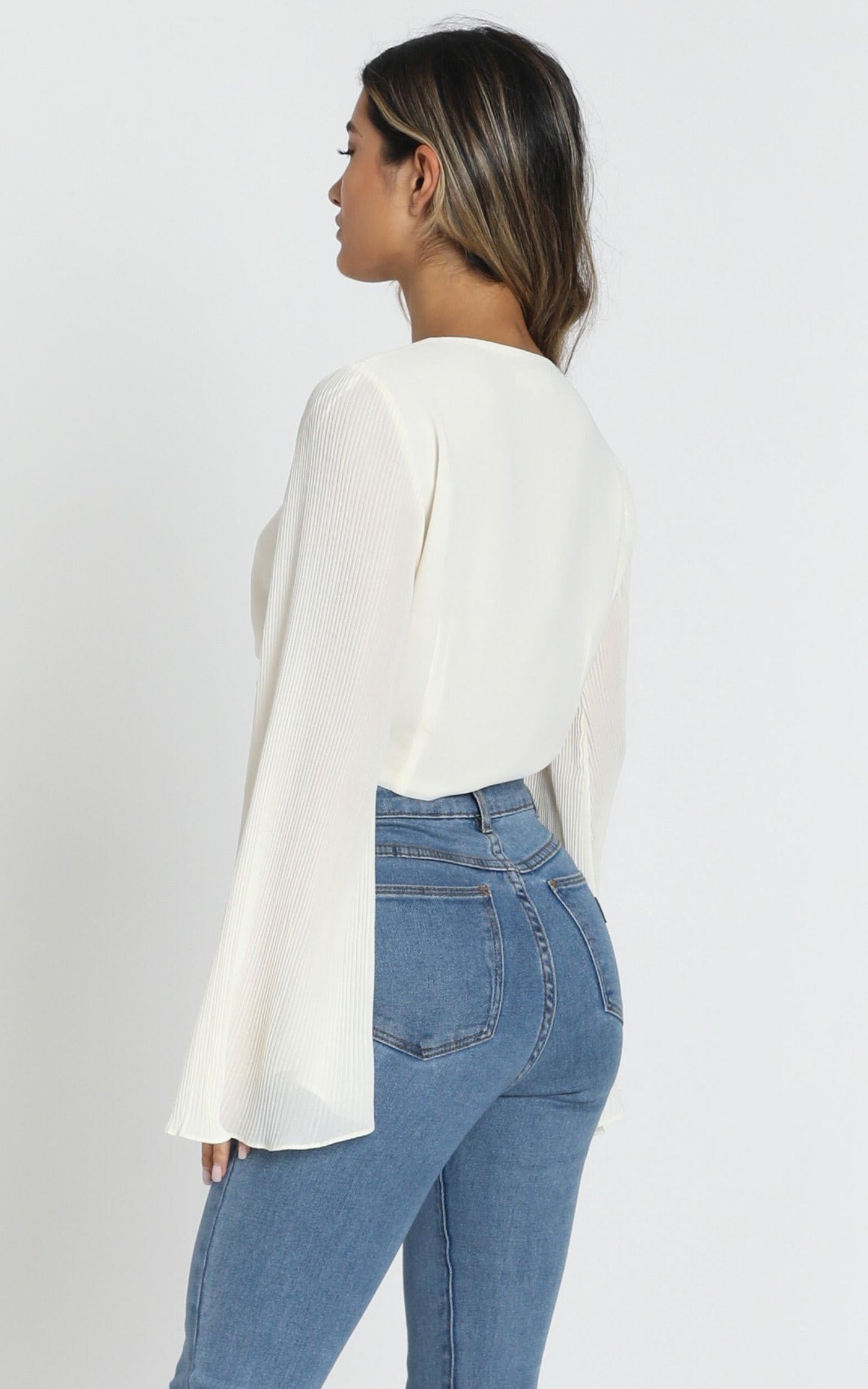 Glenda Top in Cream