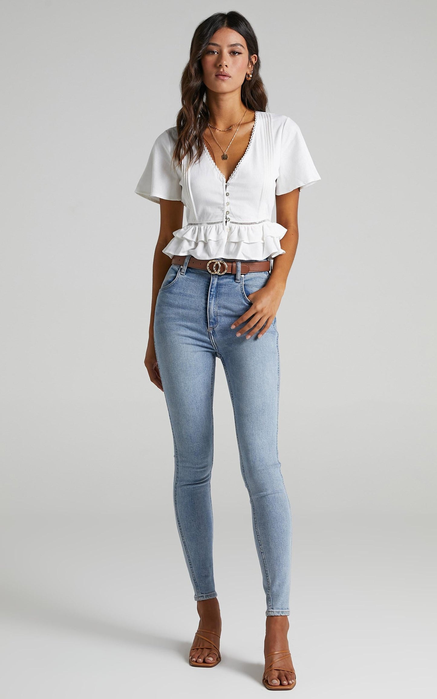 Glyn Top in White