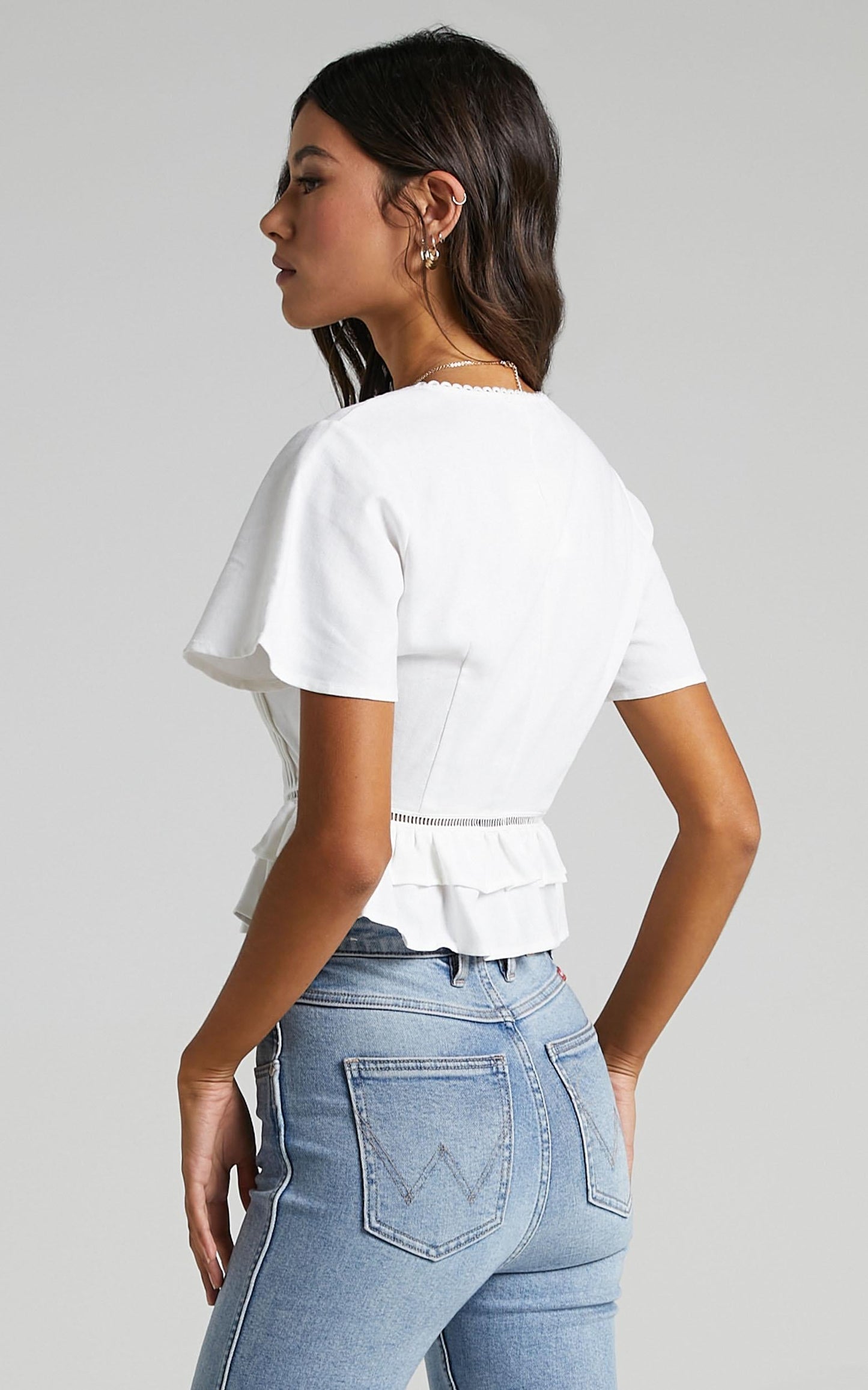 Glyn Top in White