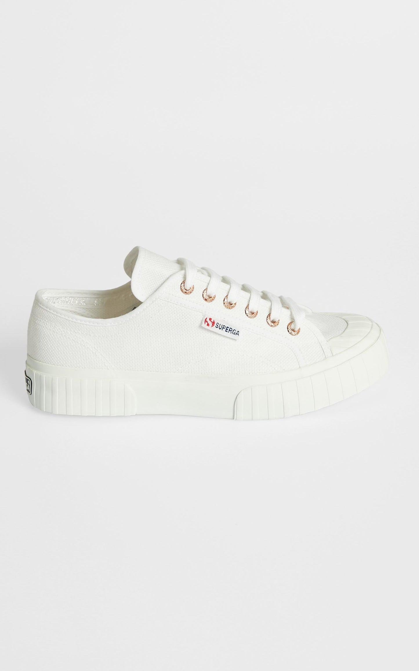 Superga - 2630 Cotu Sneakers in White - Rose Gold