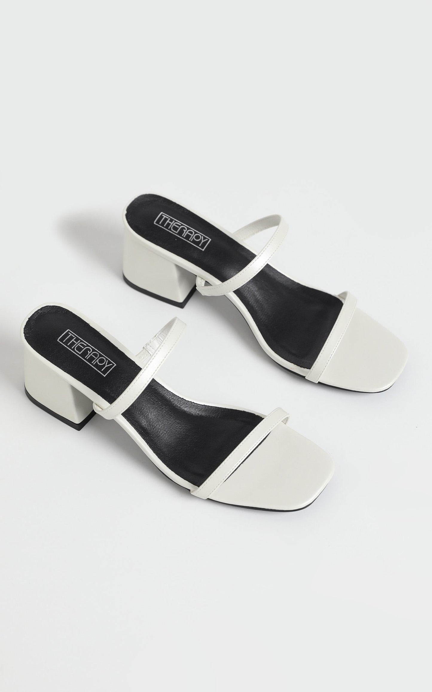 Therapy - Goldie Heels in White