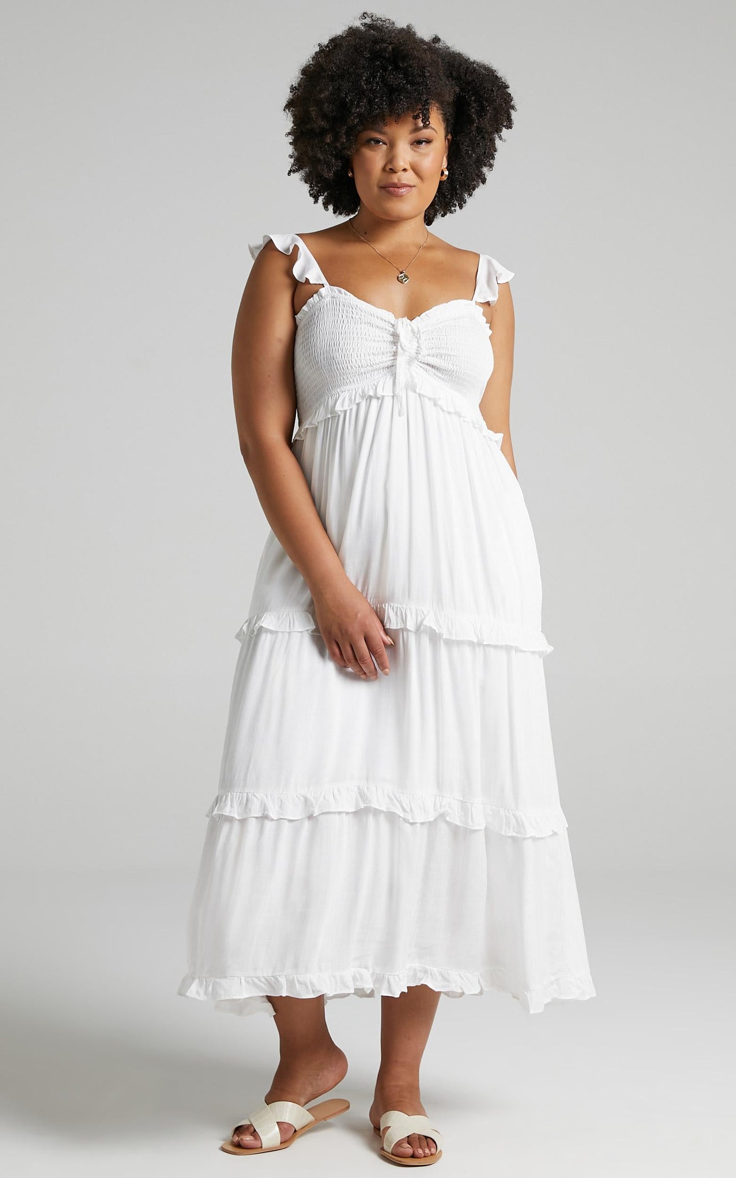 Good For The Soul Dress in White