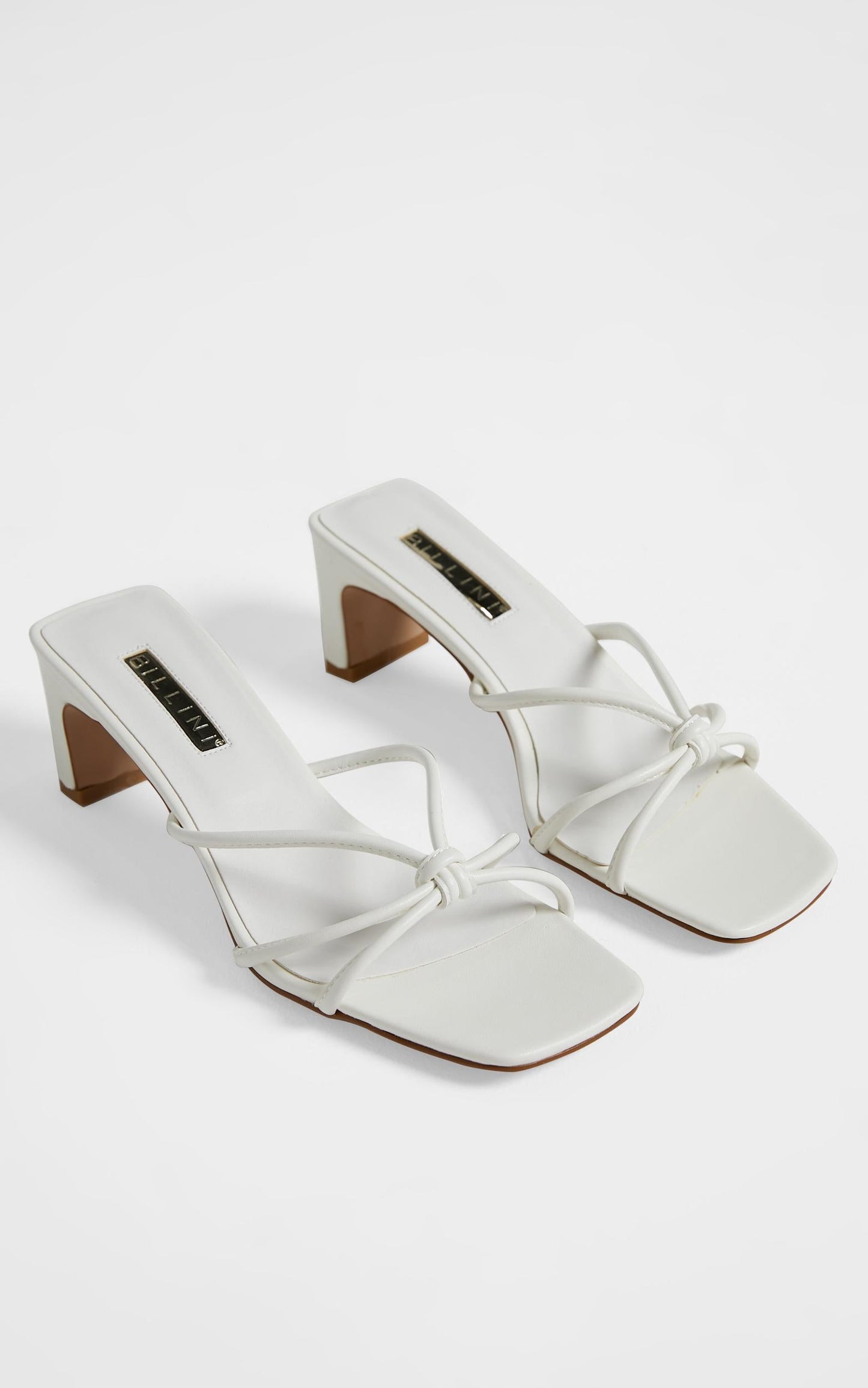Billini - Grace Heels in White
