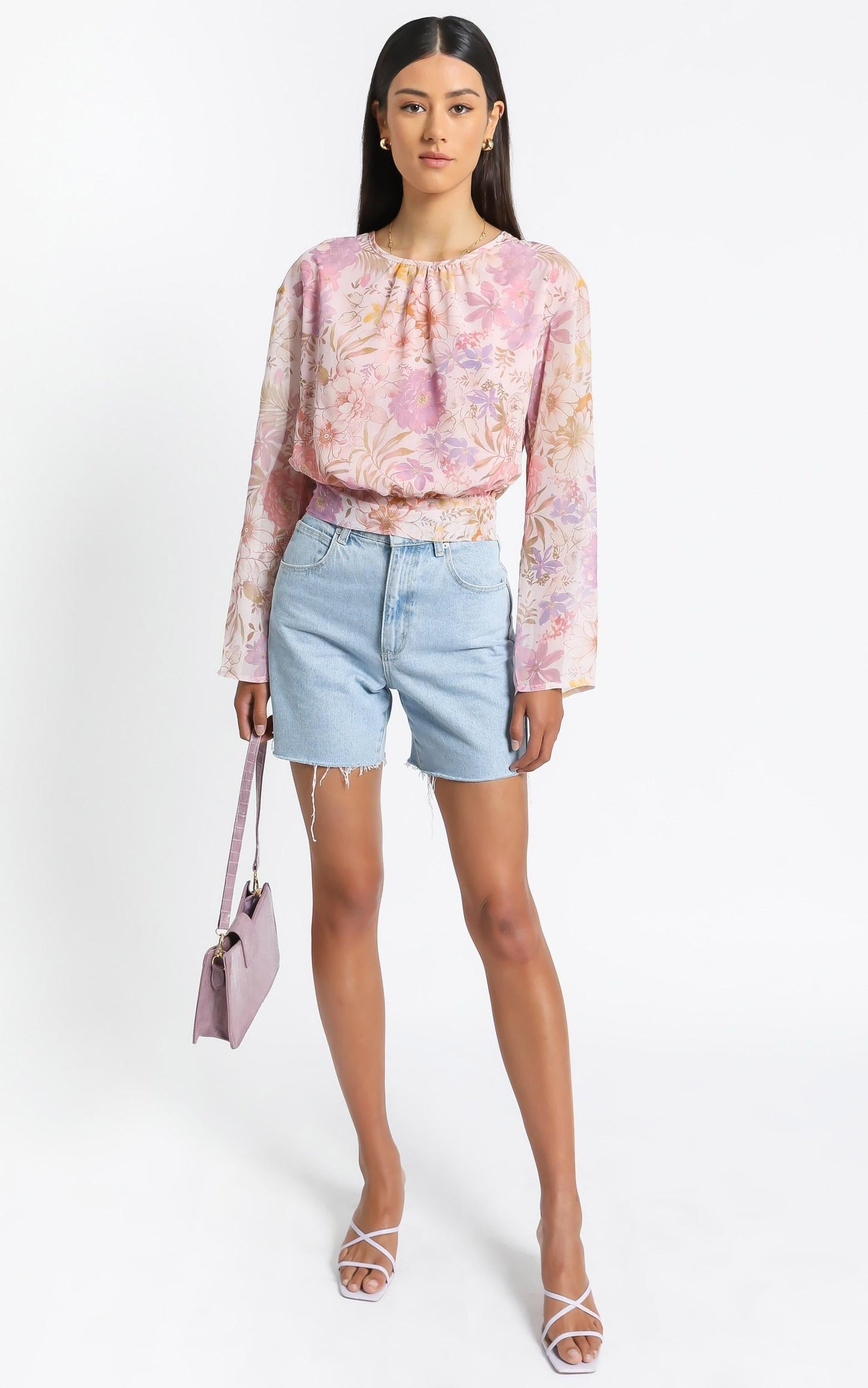 Grecia Top in Vintage Floral