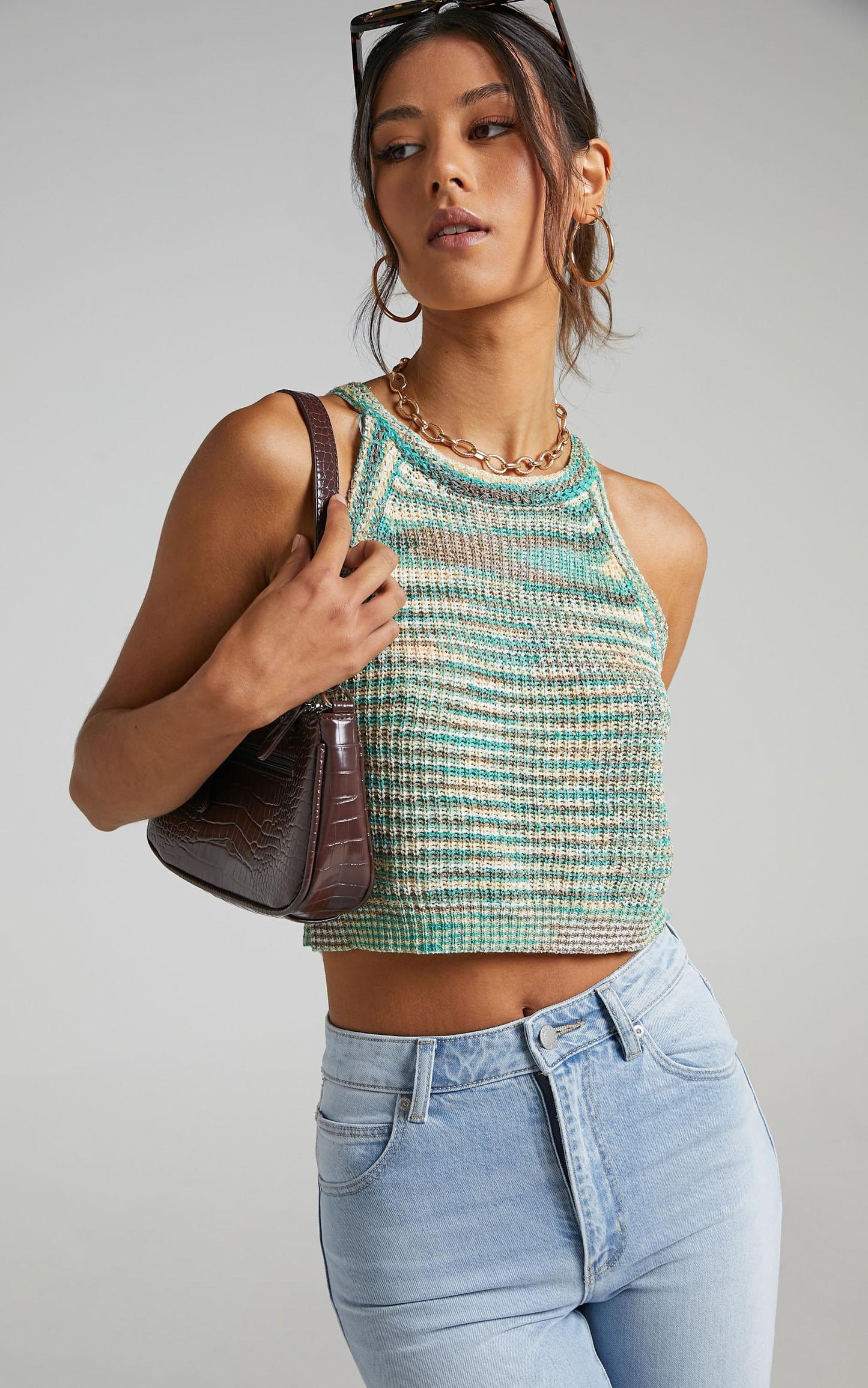 Bexley Top in Green Space Dye