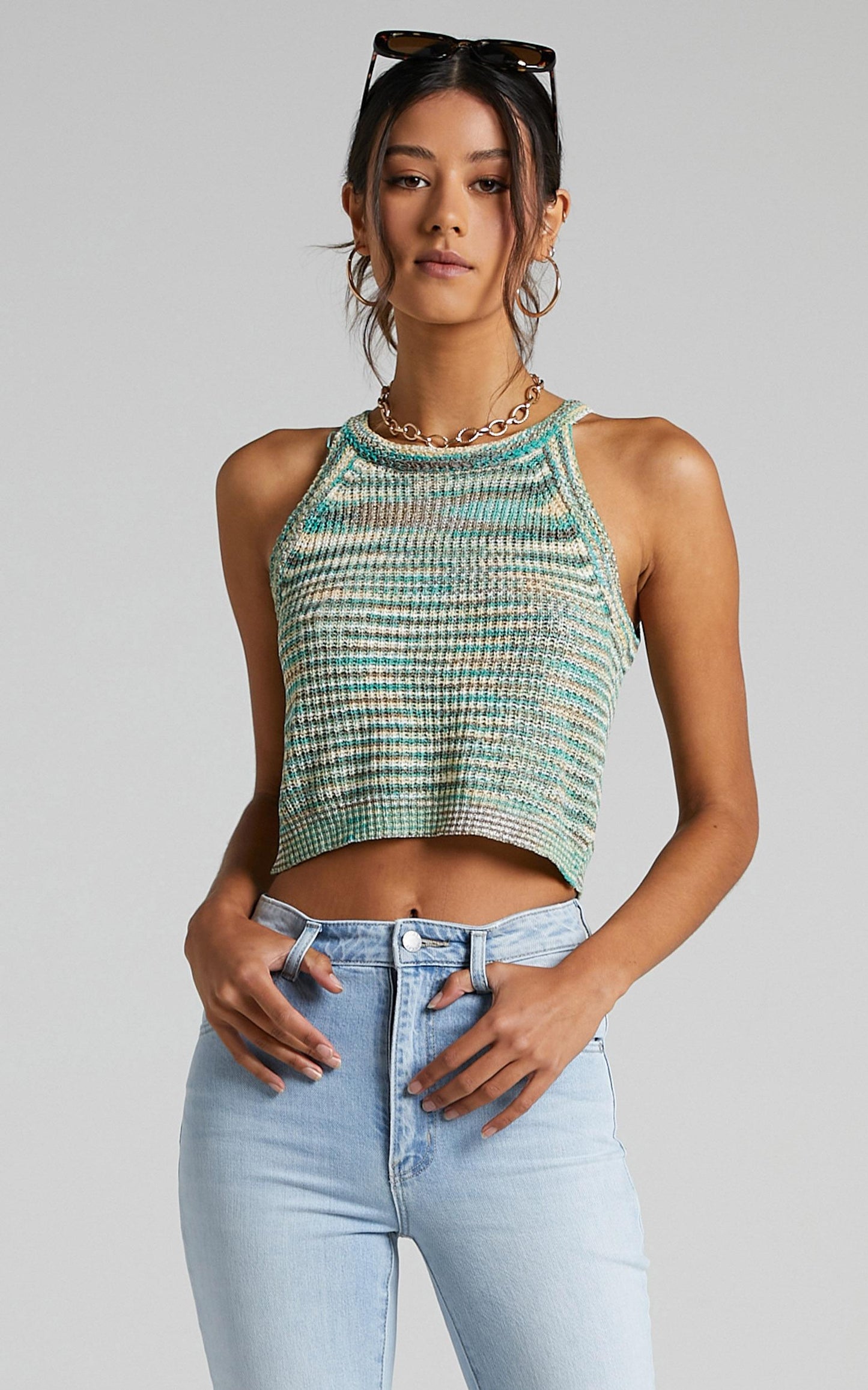 Bexley Top in Green Space Dye
