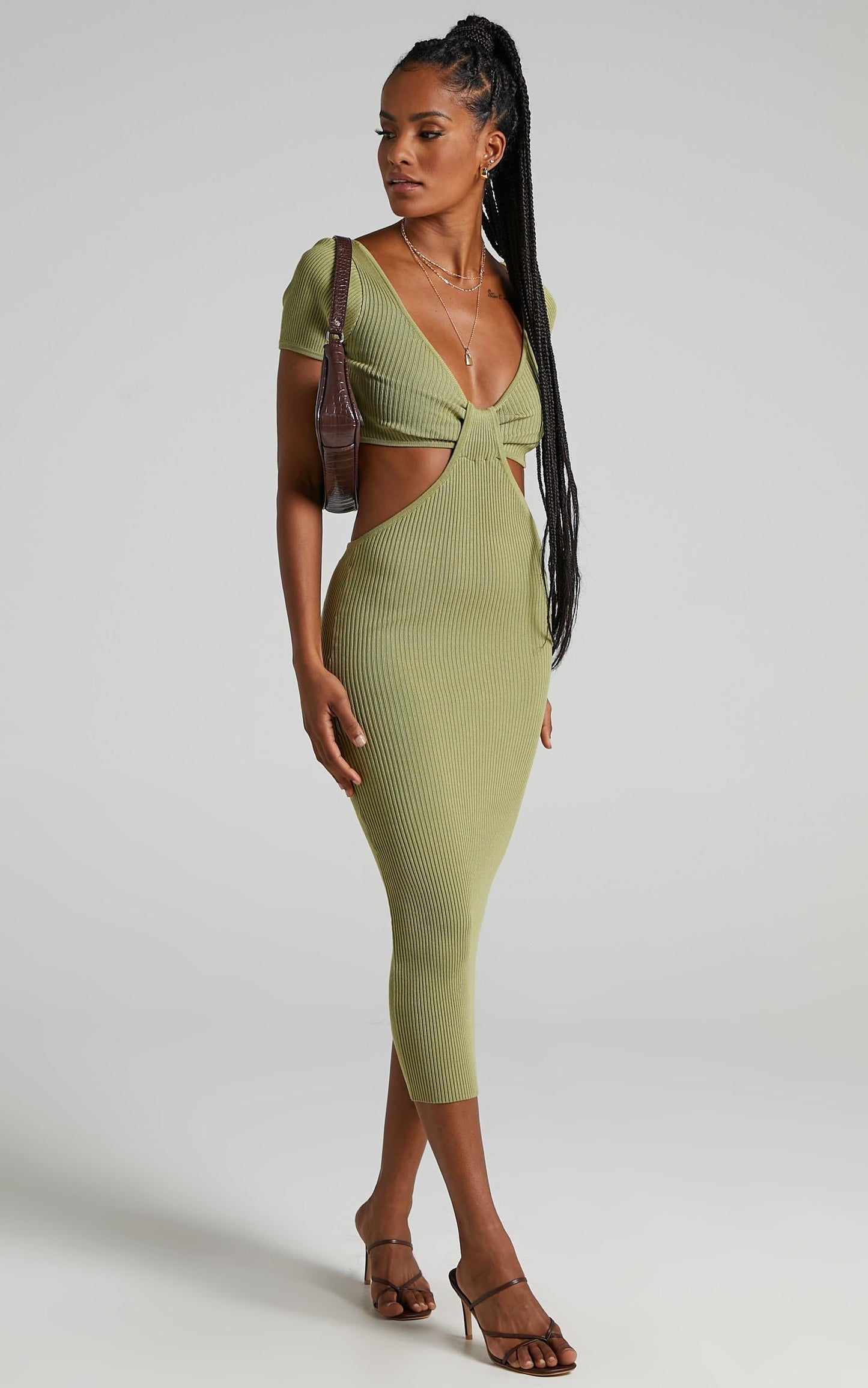 Akayla Dress in Green