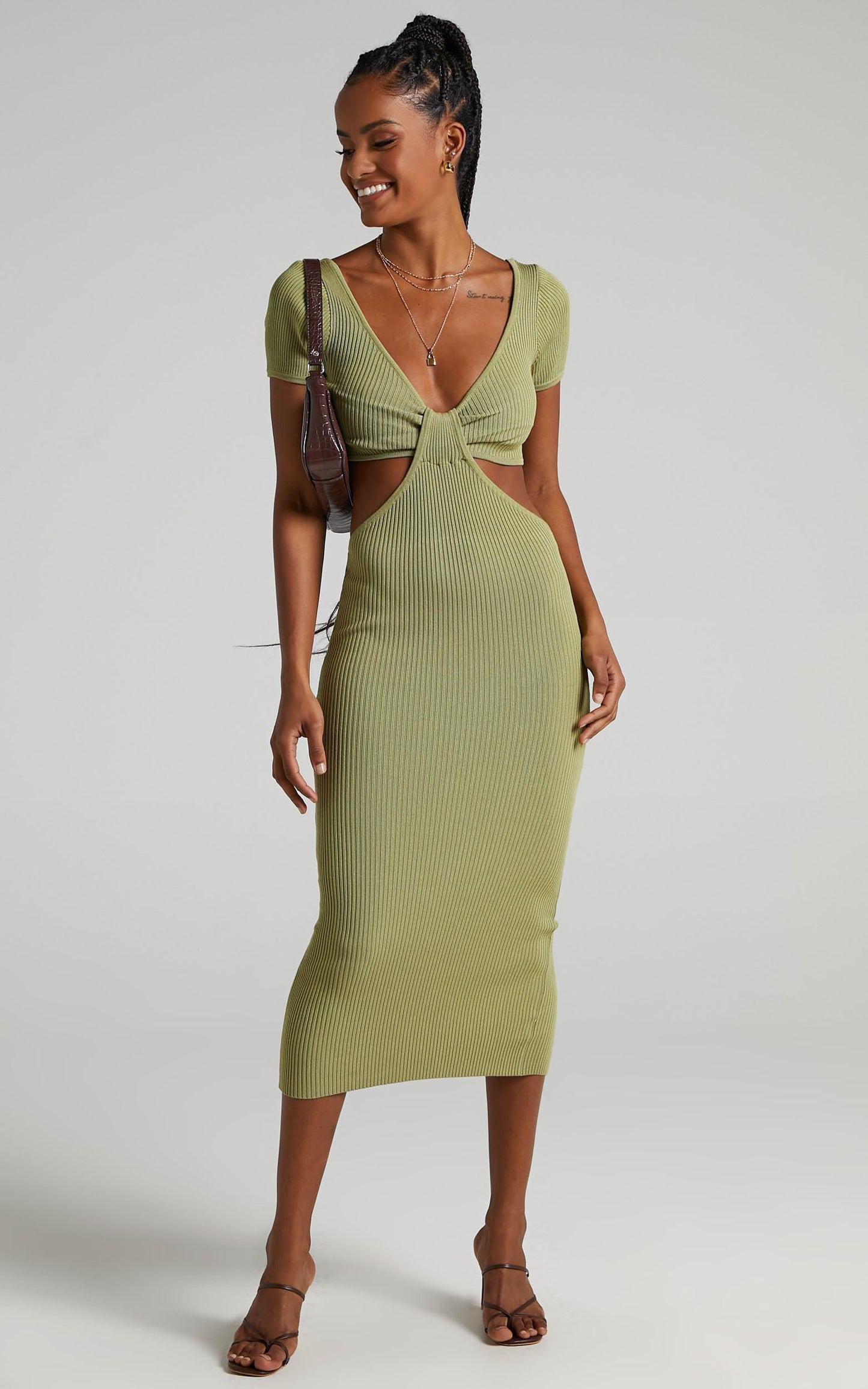 Akayla Dress in Green