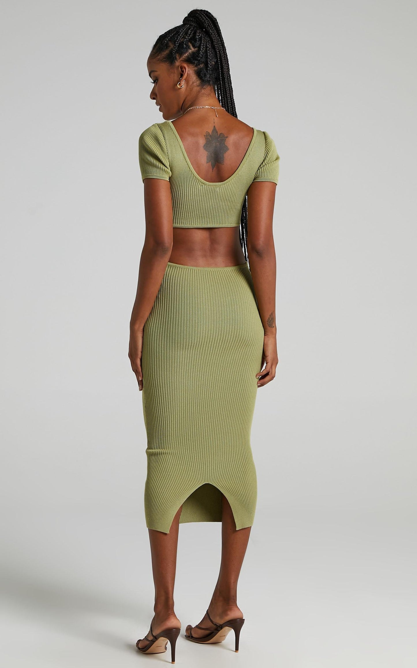 Akayla Dress in Green