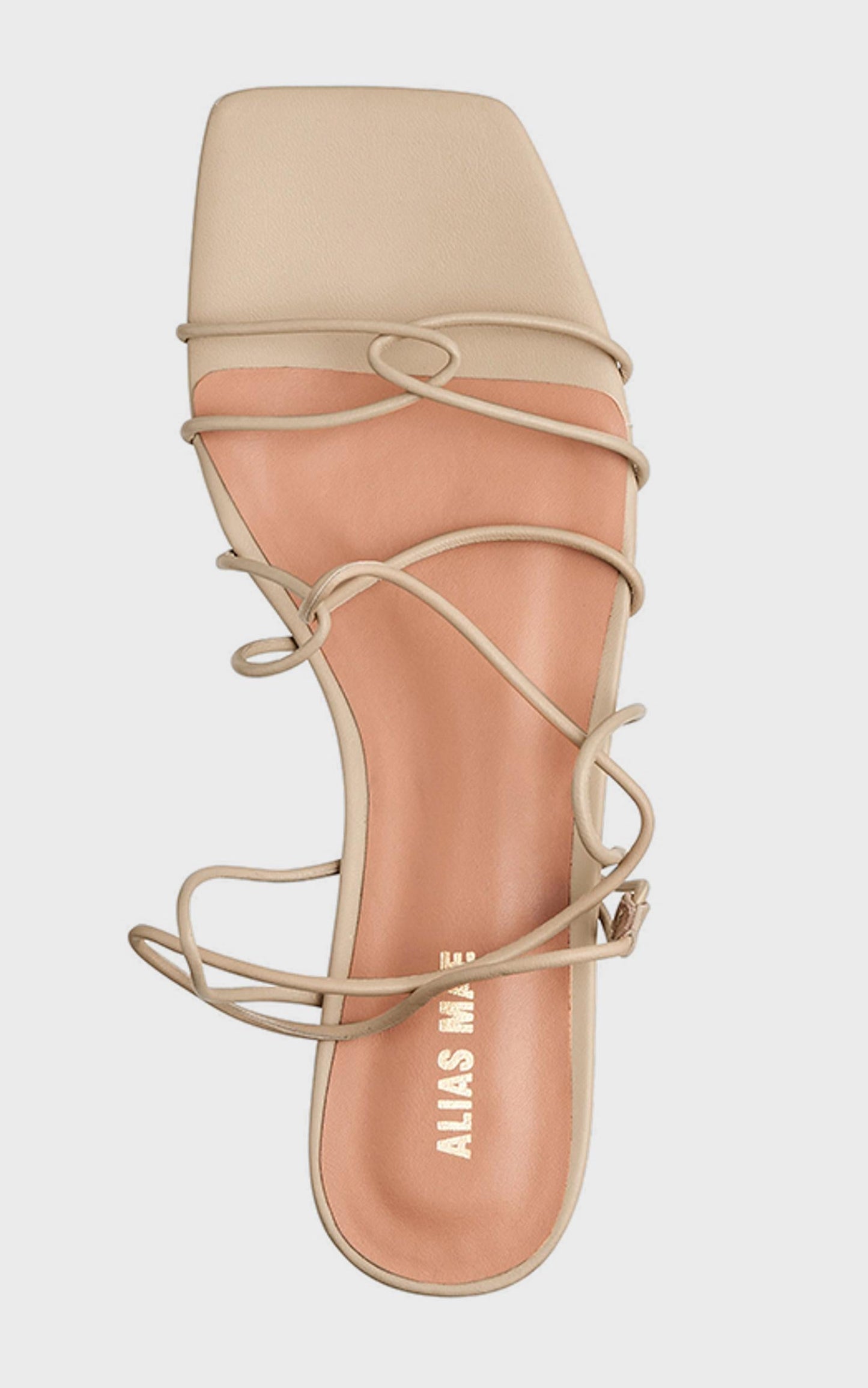 Alias Mae - Greta Sandals in Natural Leather