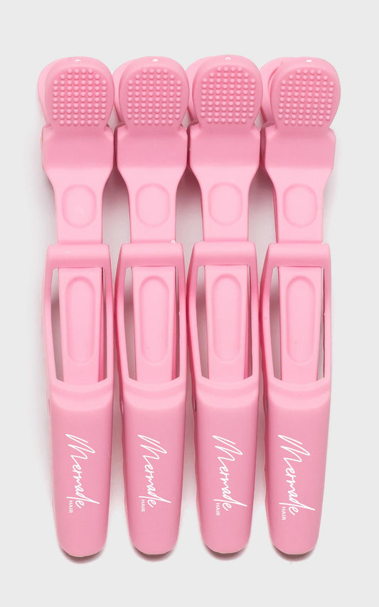Mermade Hair - Mermade Grip Clips in Pink