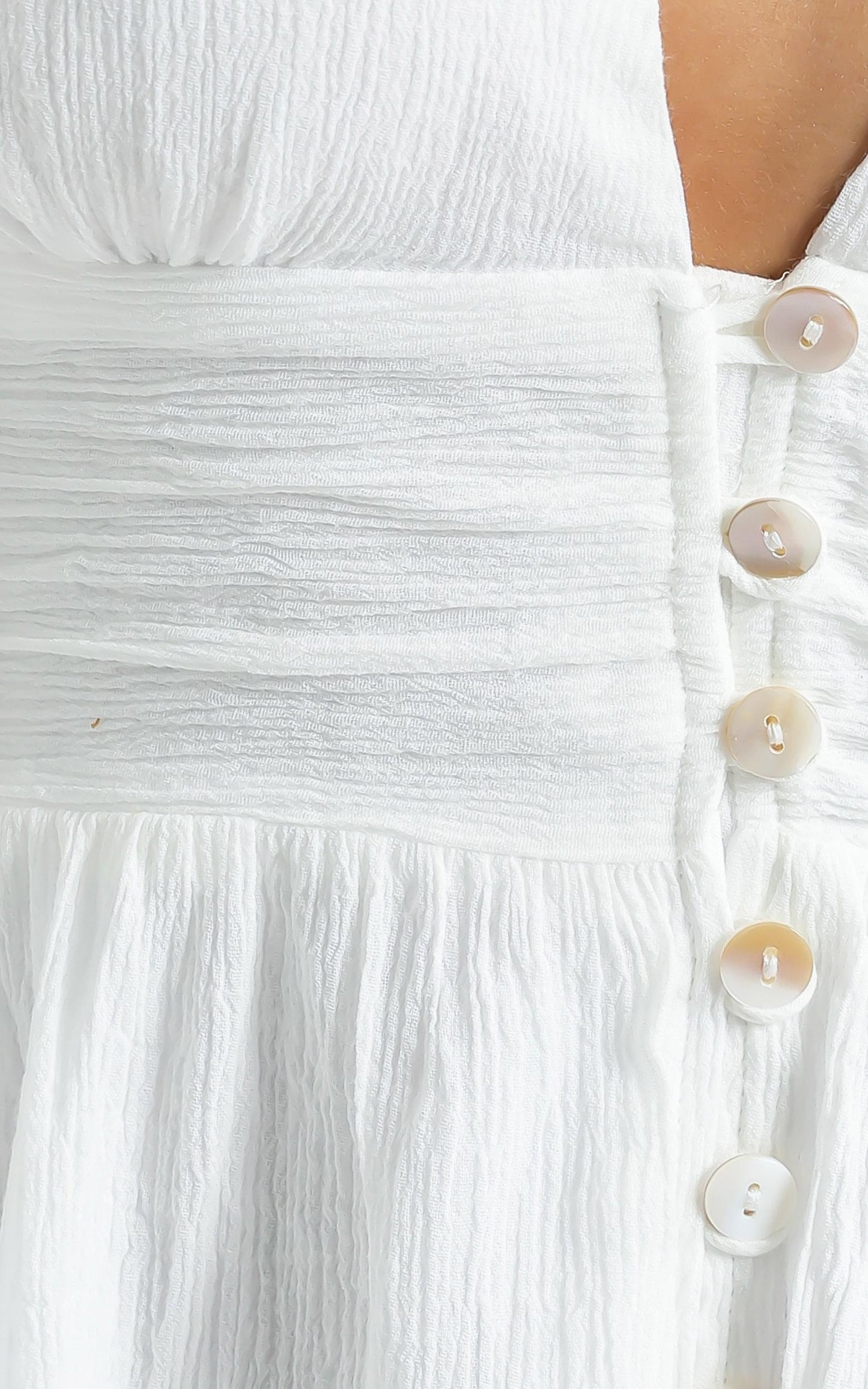Charlie Holiday - Halcyon Dress in White