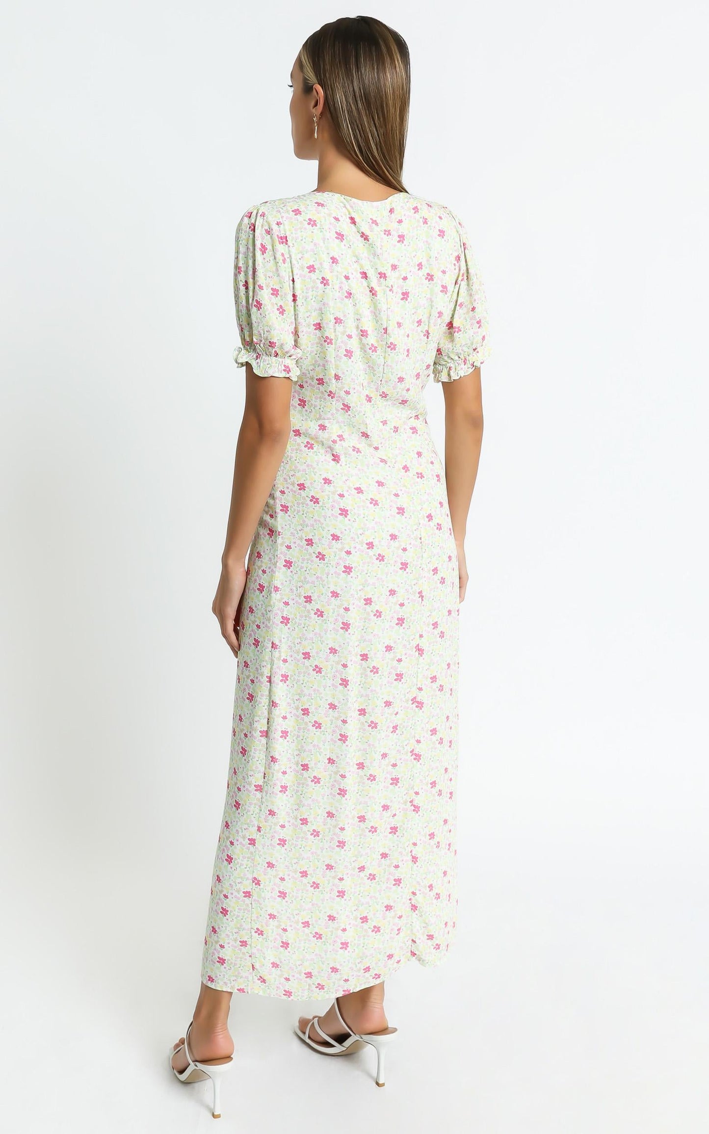 Charlie Holiday - Harley Dress in Festive Floral Light