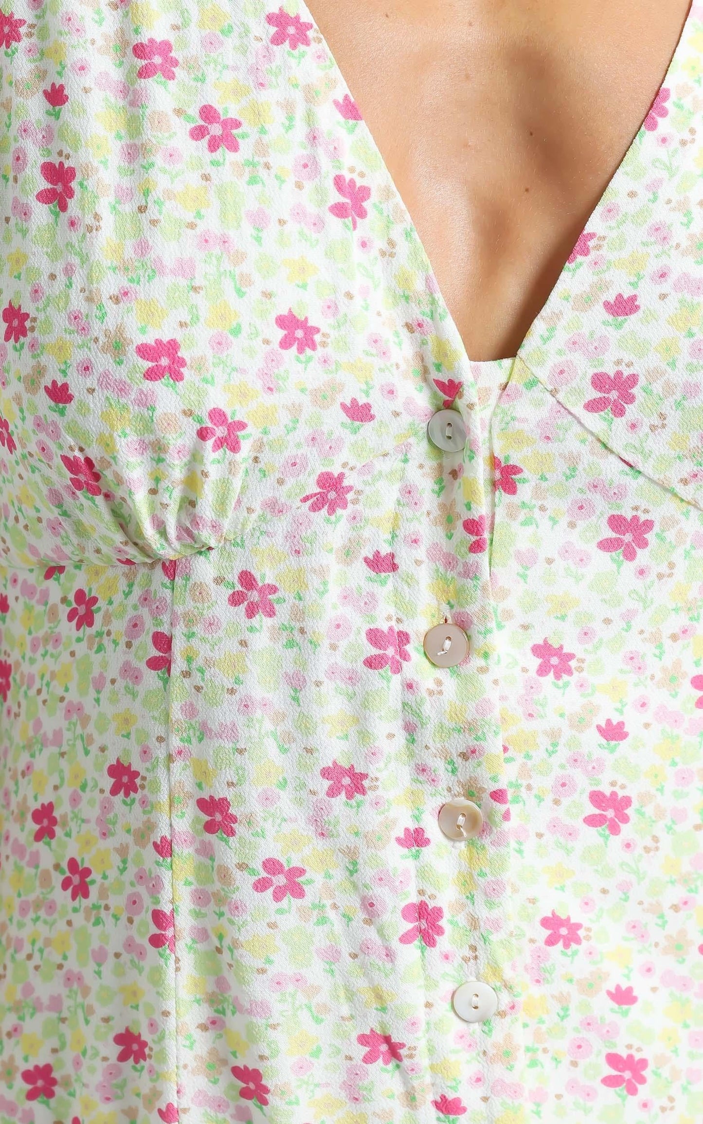 Charlie Holiday - Harley Dress in Festive Floral Light