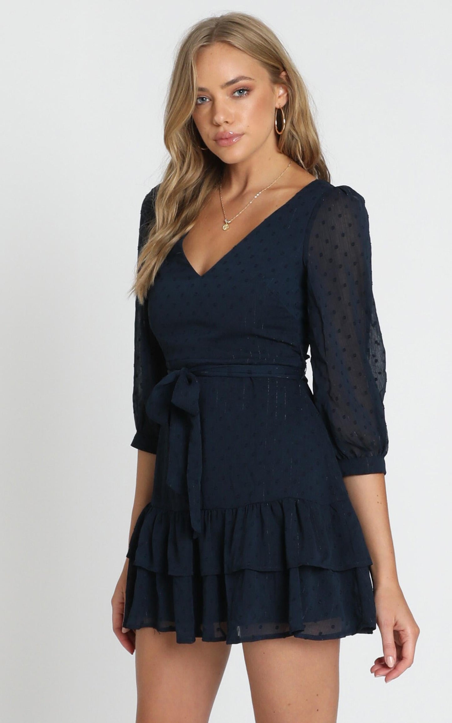 Got To Love Dress in Navy