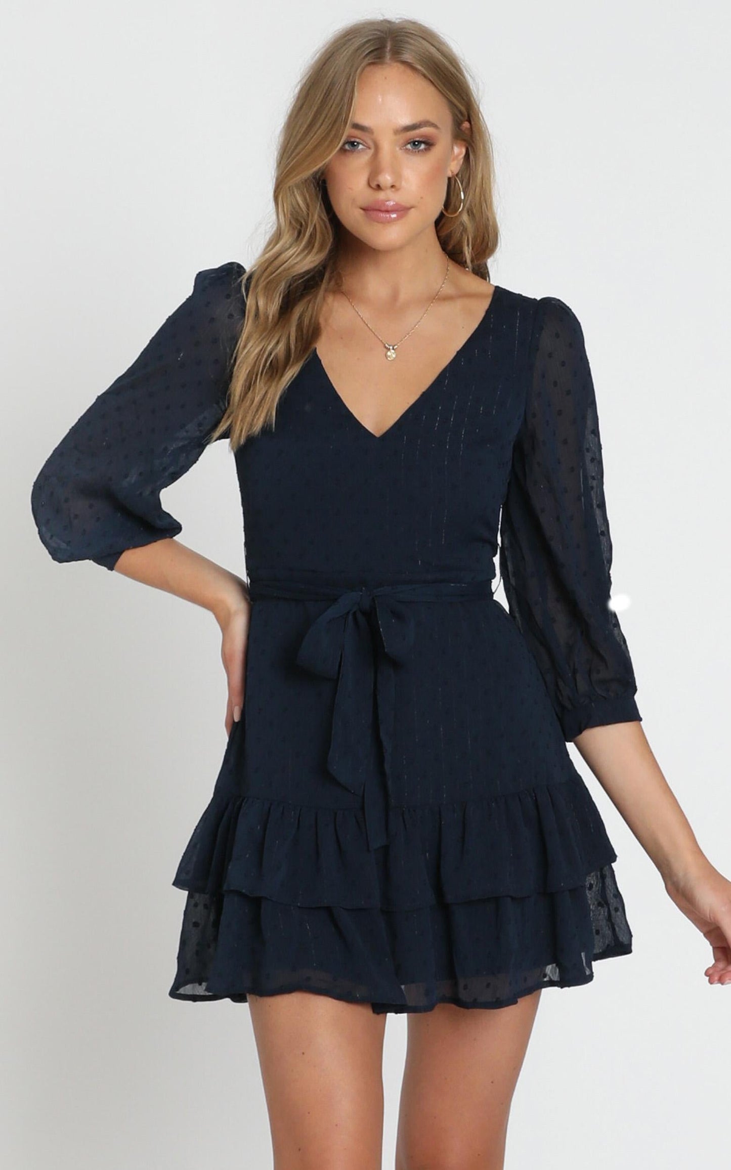 Got To Love Dress in Navy