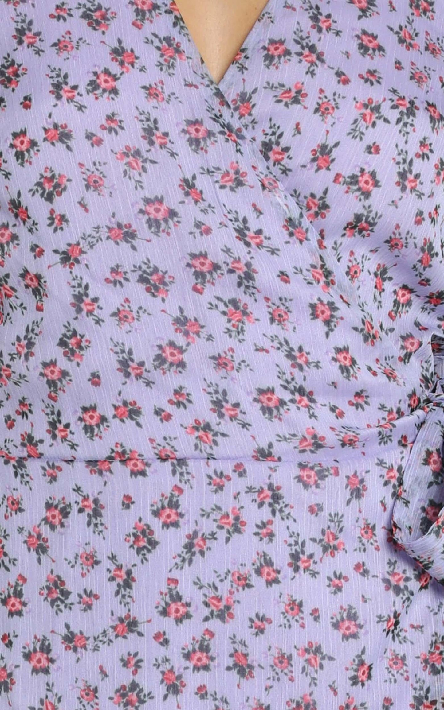 Girl Unknown Dress in Lilac Floral
