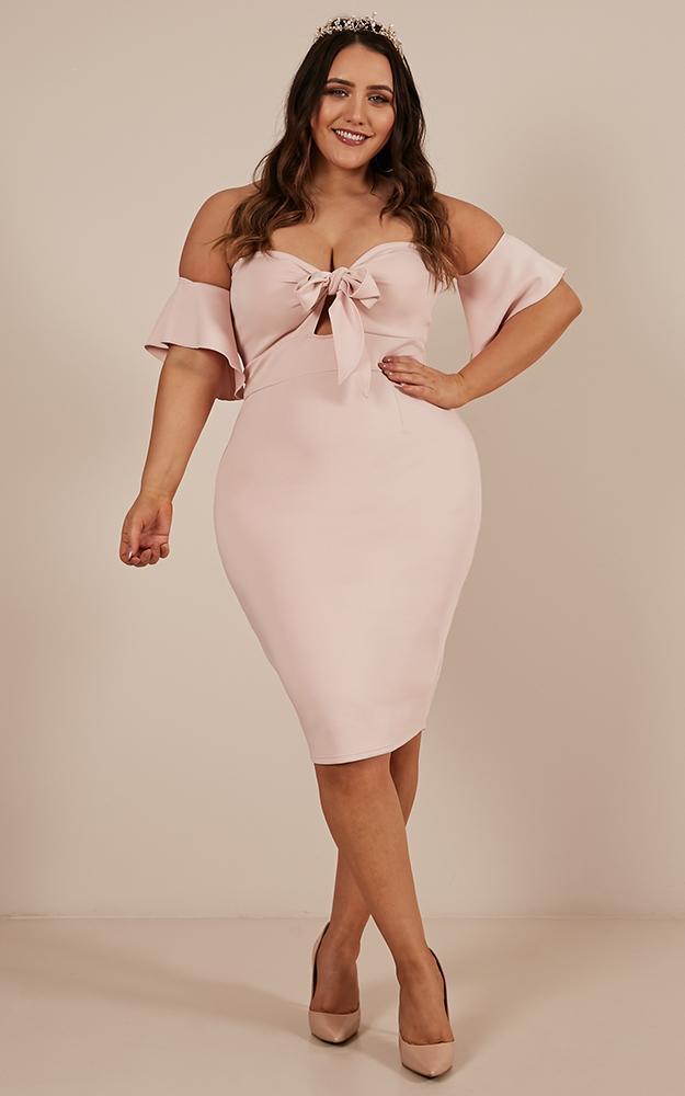 Guest Edit Dress in Blush