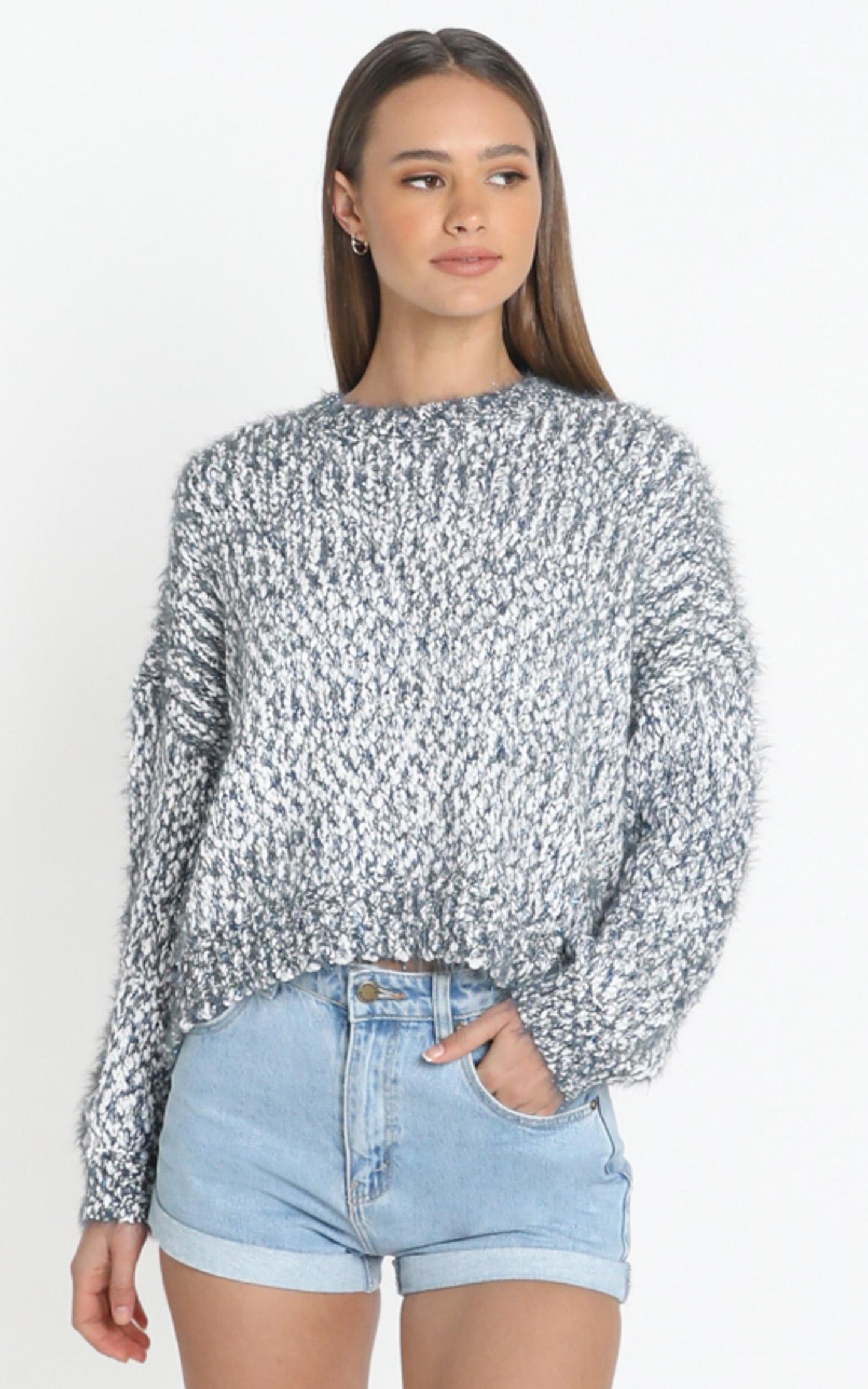Gwyneth Jumper in Grey Marle