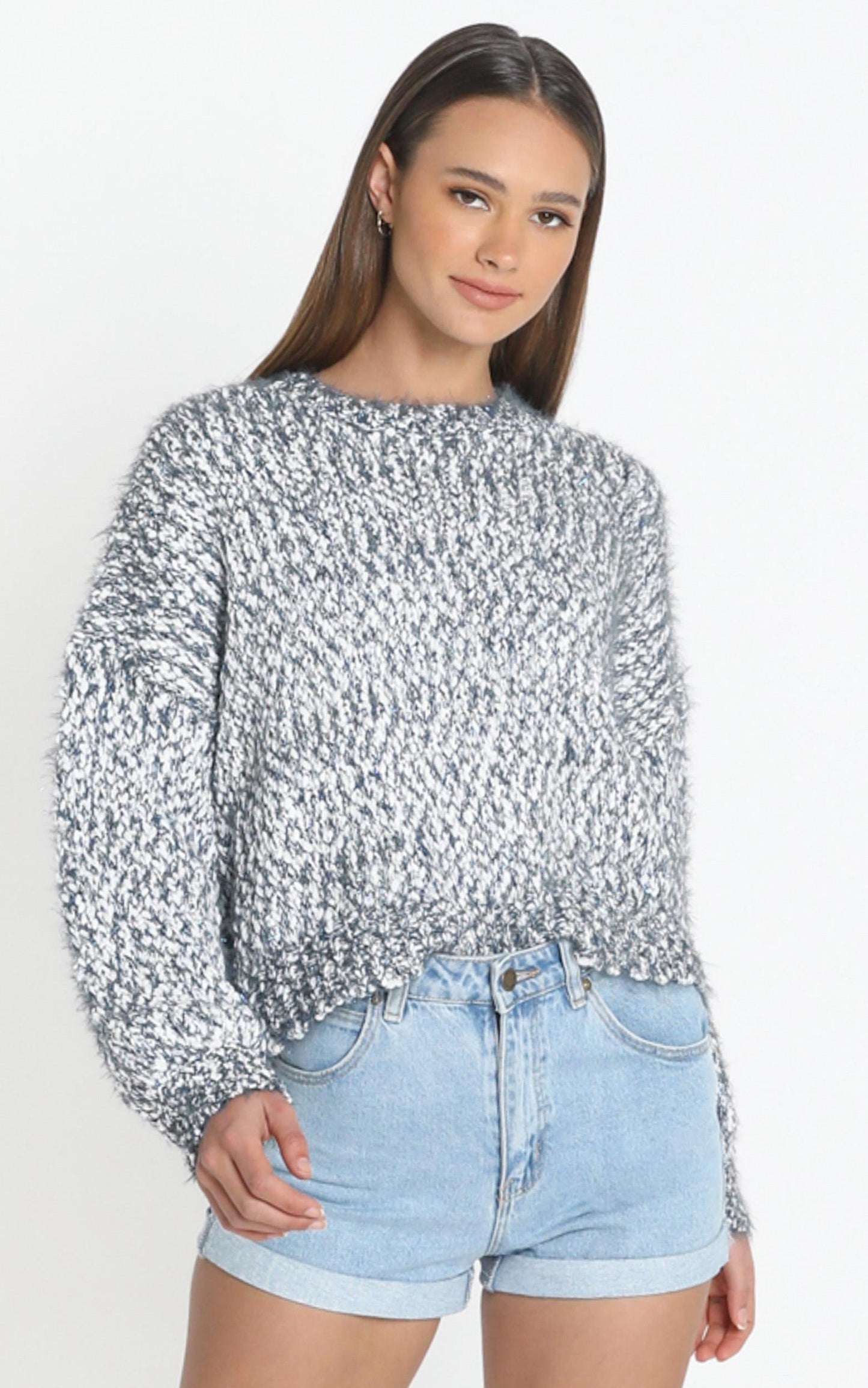 Gwyneth Jumper in Grey Marle