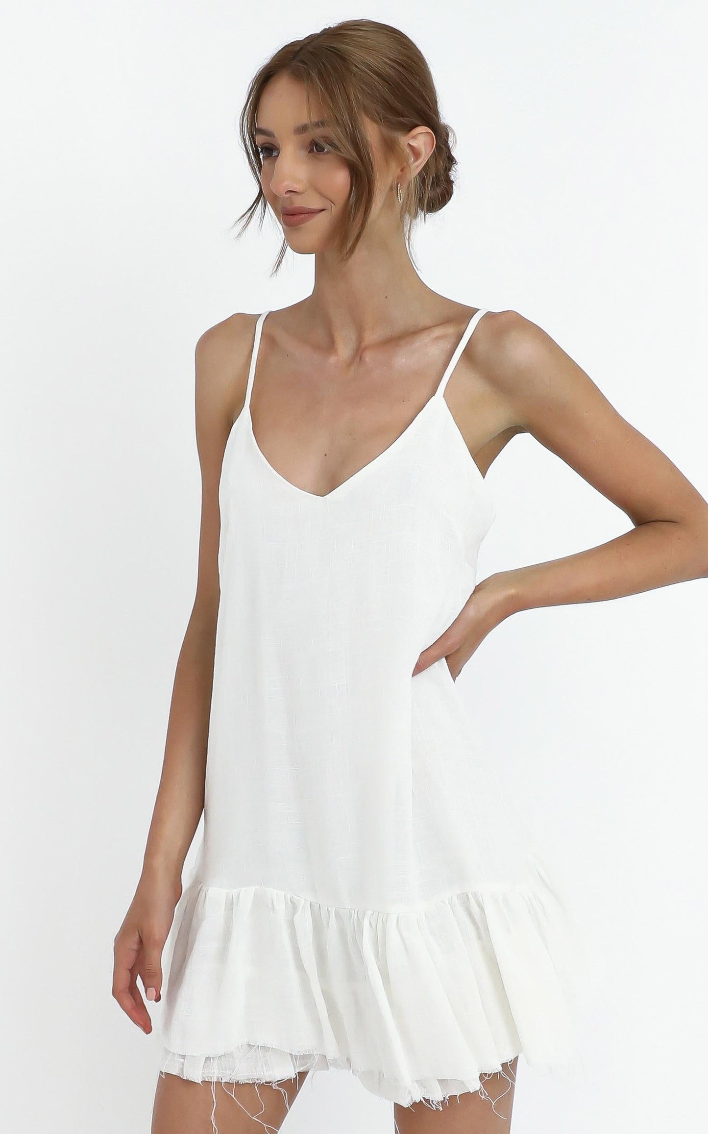 Gypsy Dress in White