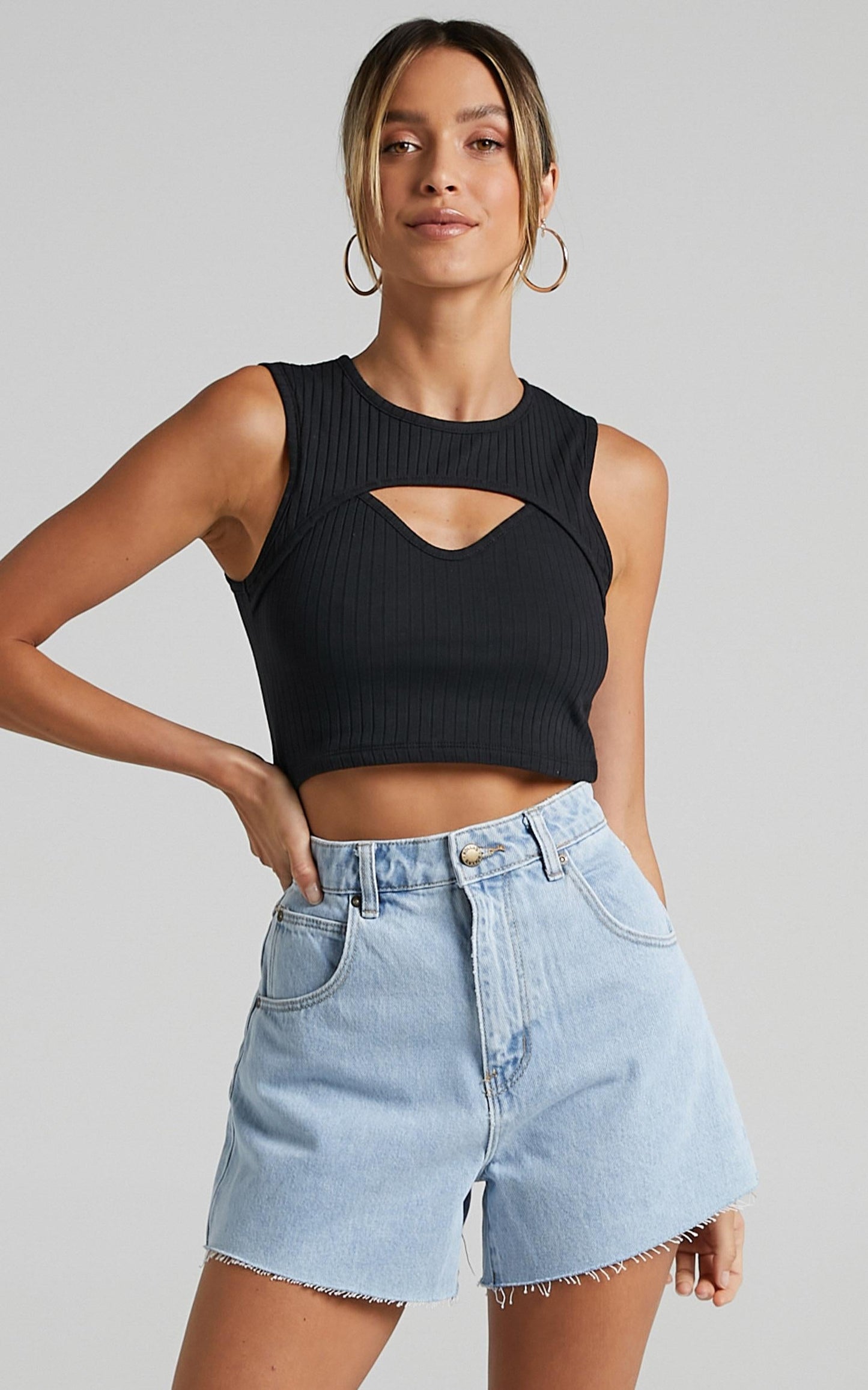 Haleth Top in Black