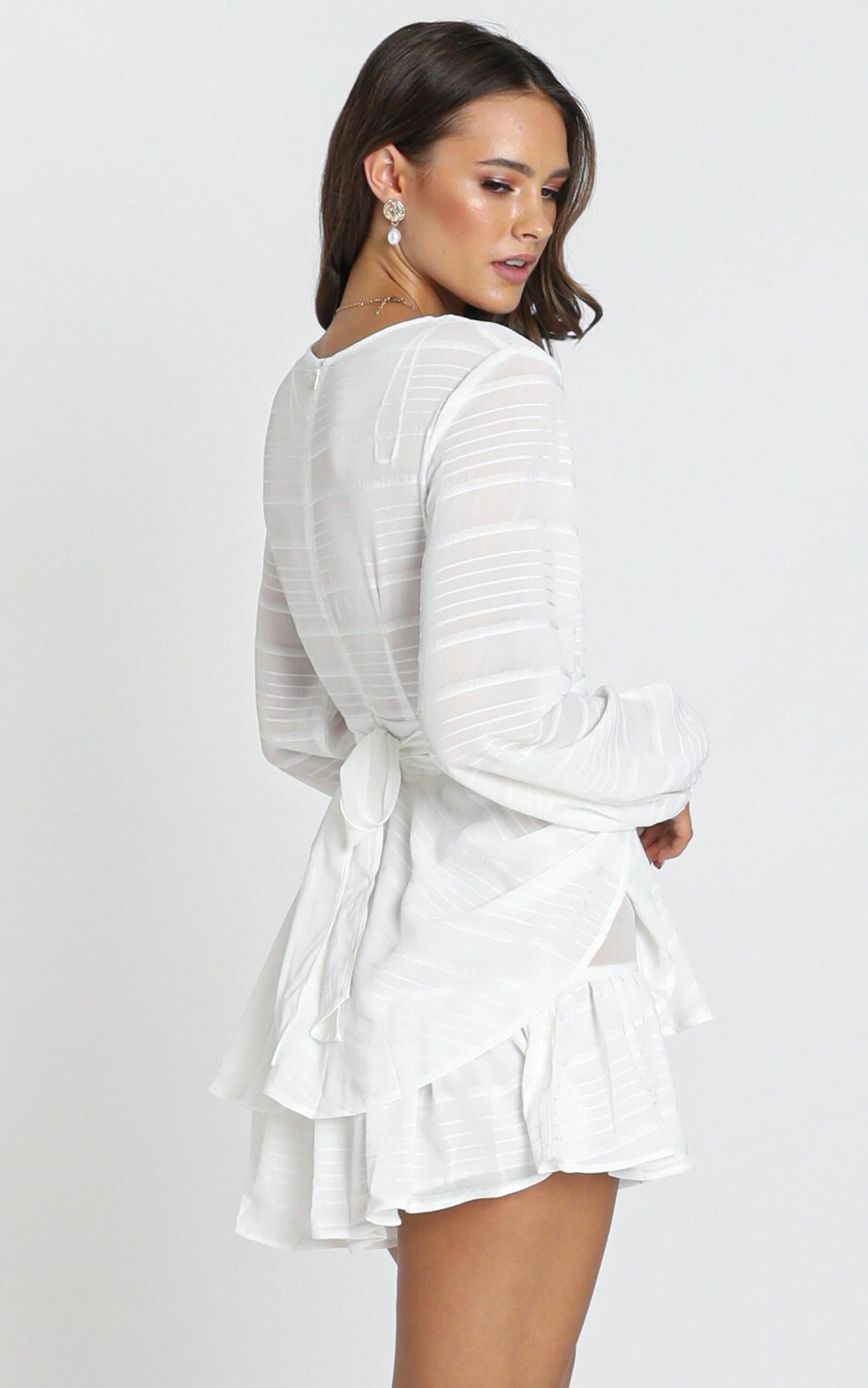 Hamilton Playsuit In White