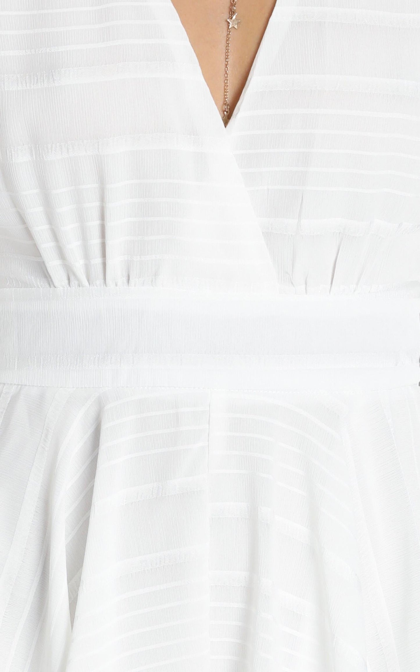 Hamilton Playsuit In White