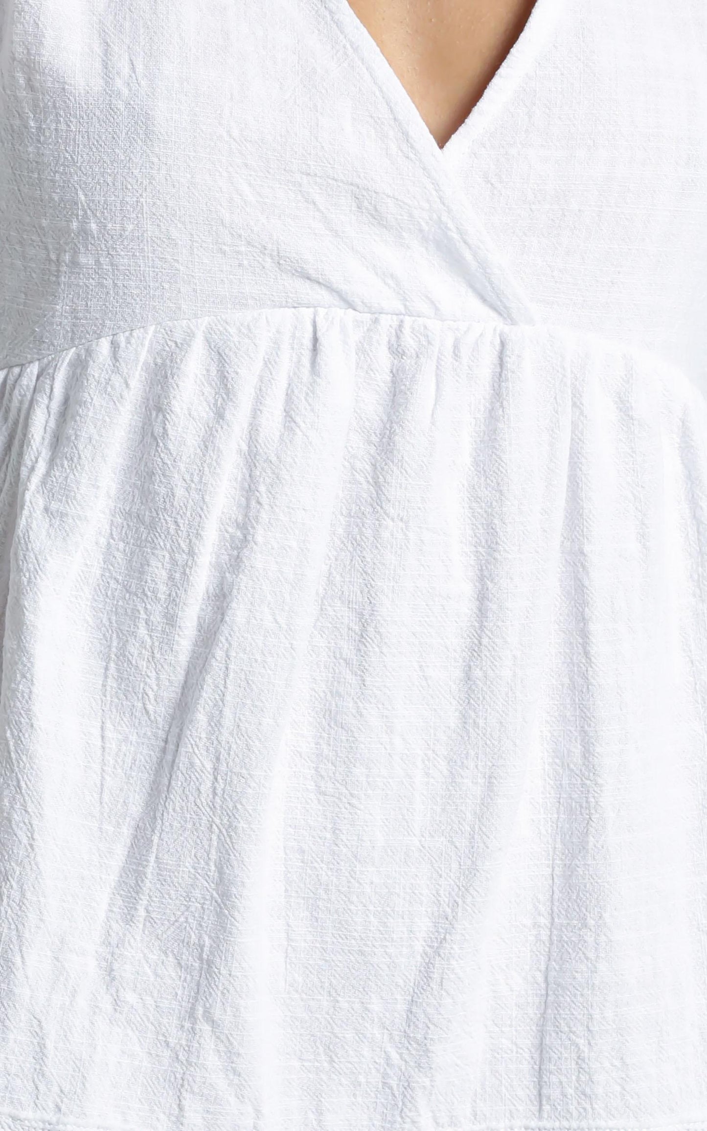 Hampton Dress in White