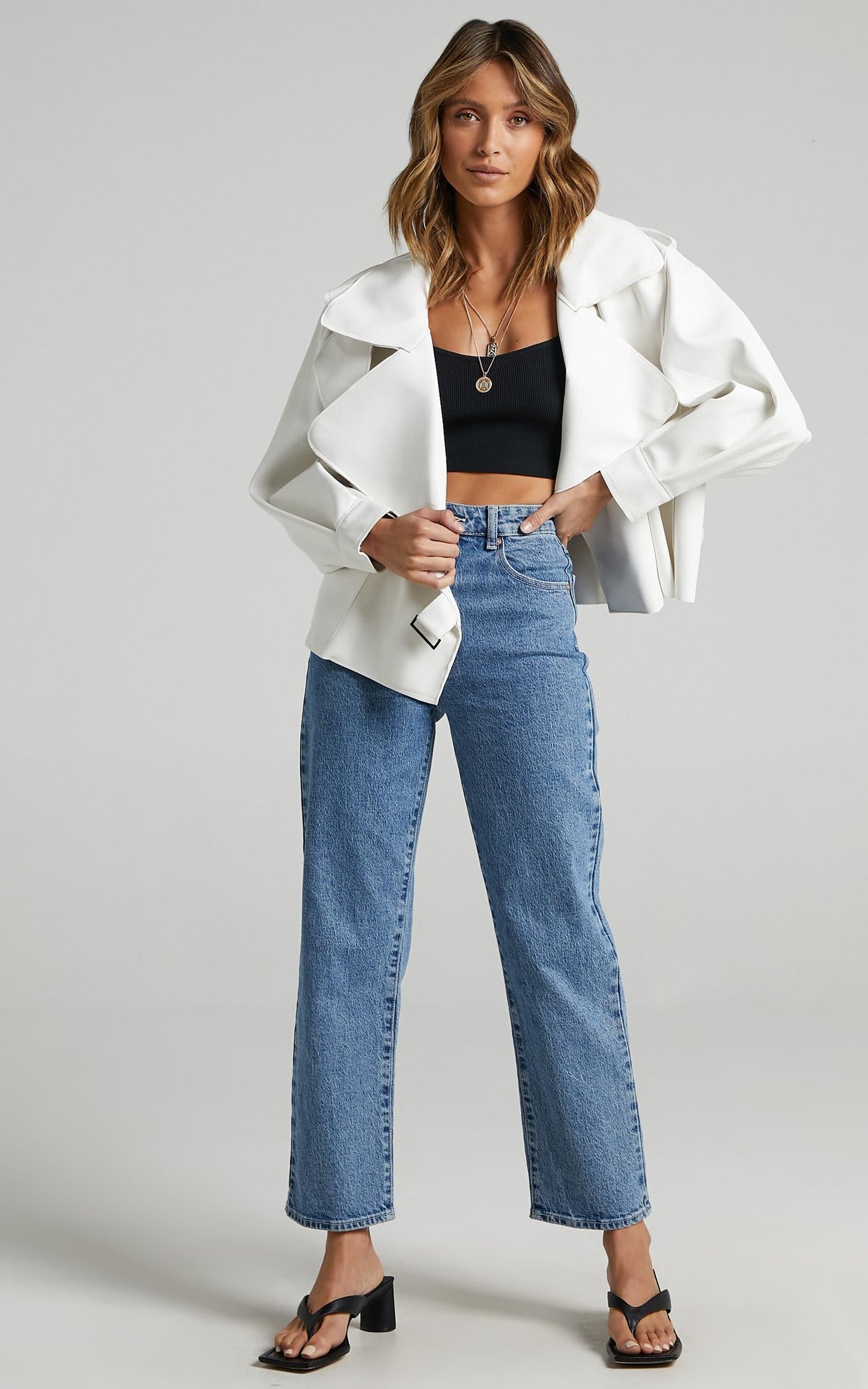 Hanley Jacket in White