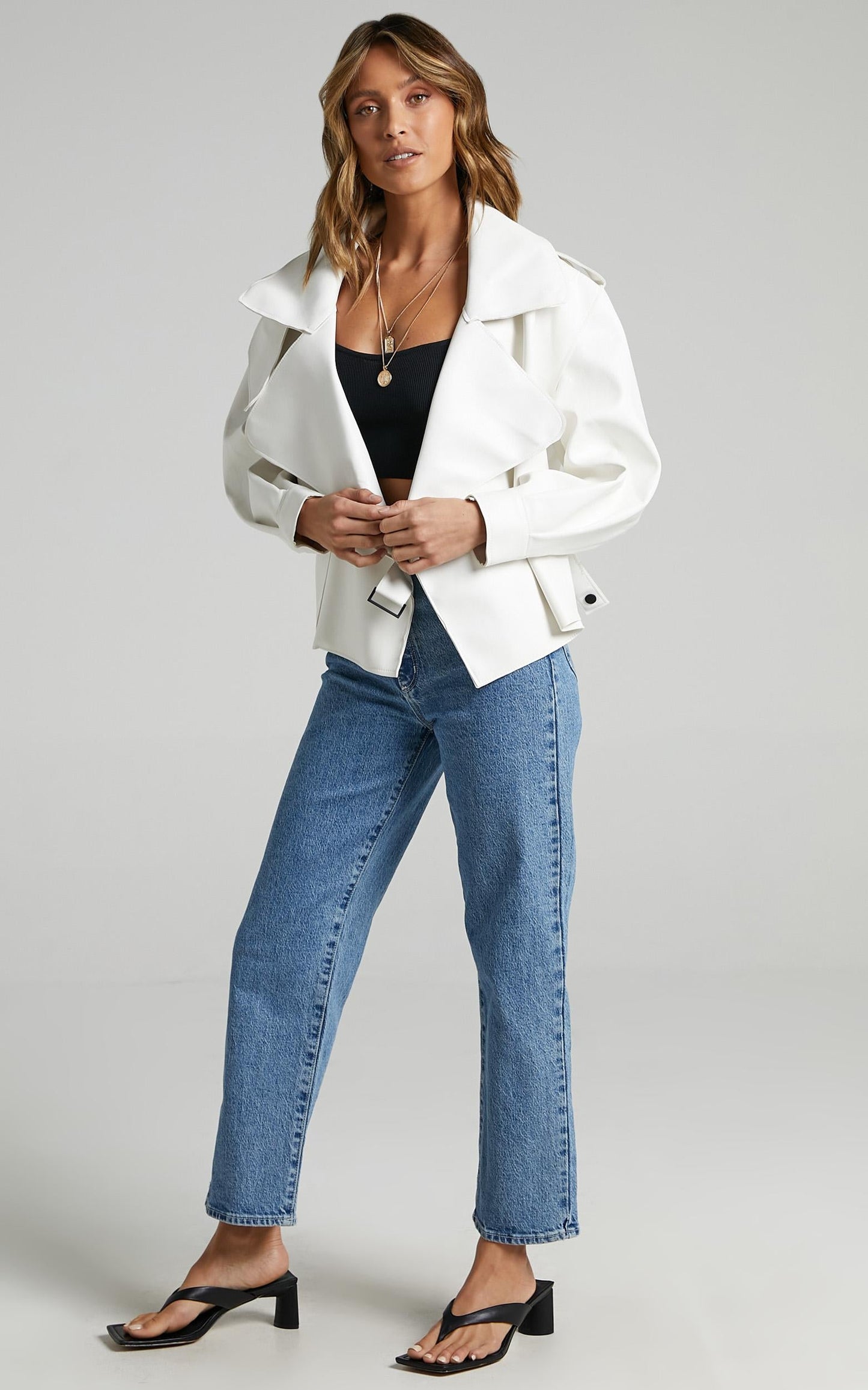 Hanley Jacket in White