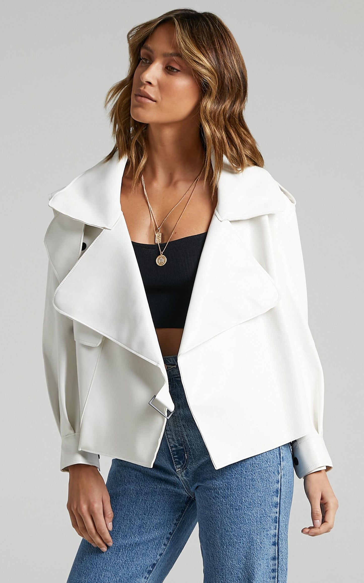 Hanley Jacket in White