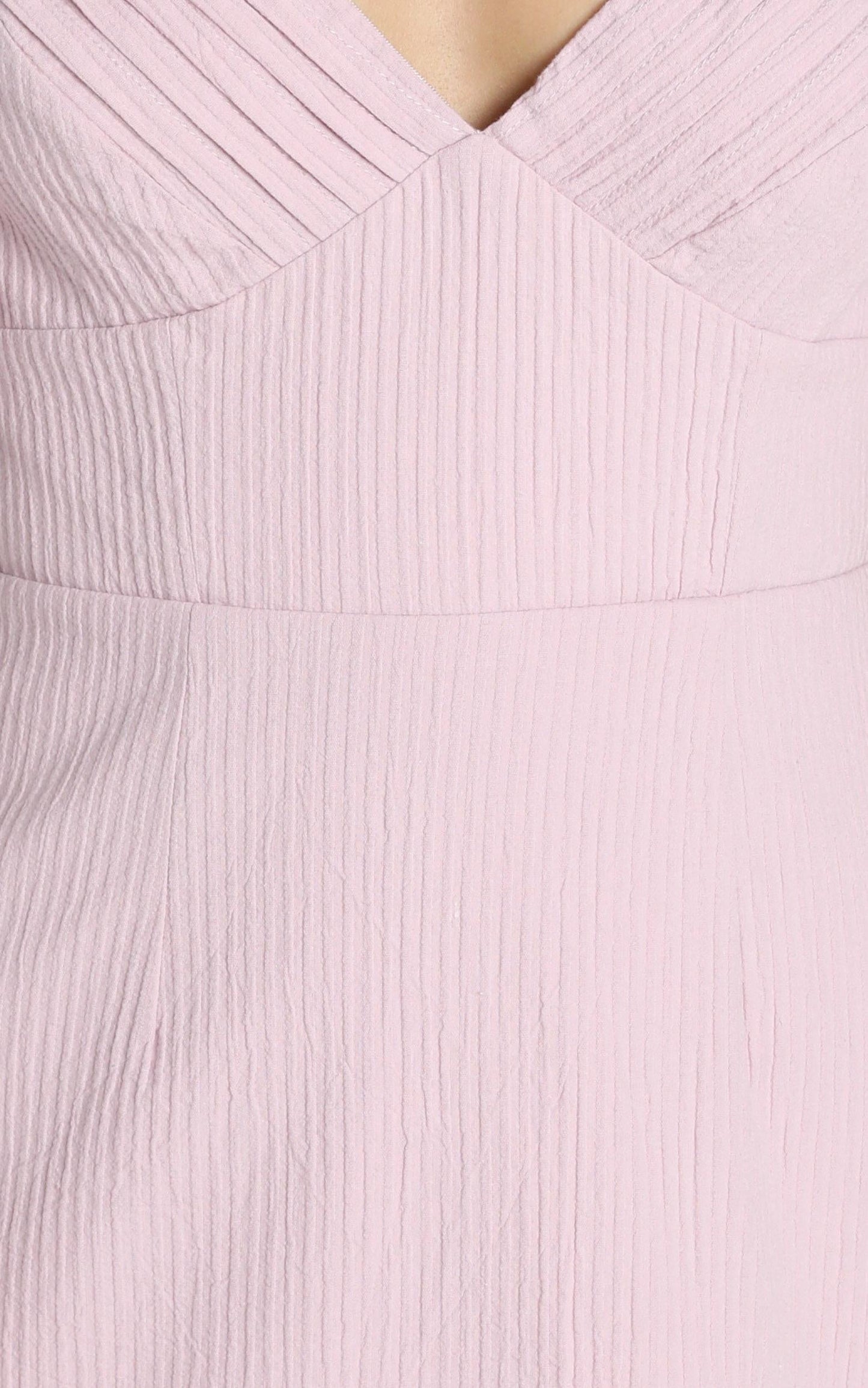 Hanna Mini Dress in Blush