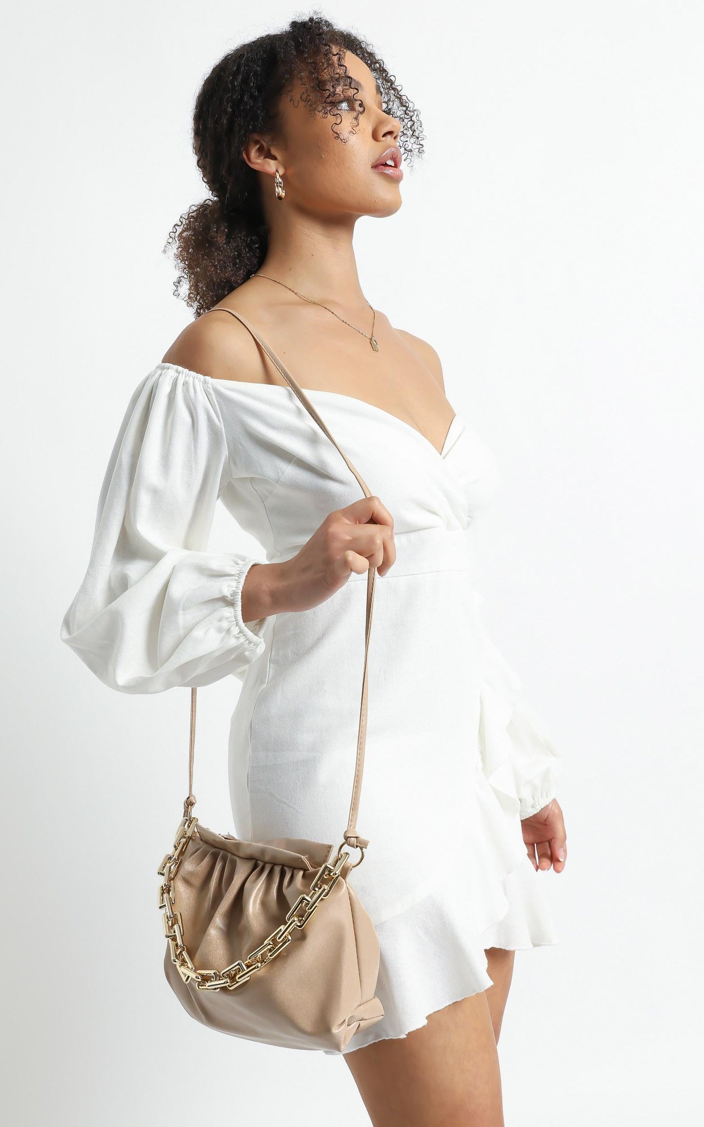 Harlow Bag in Beige