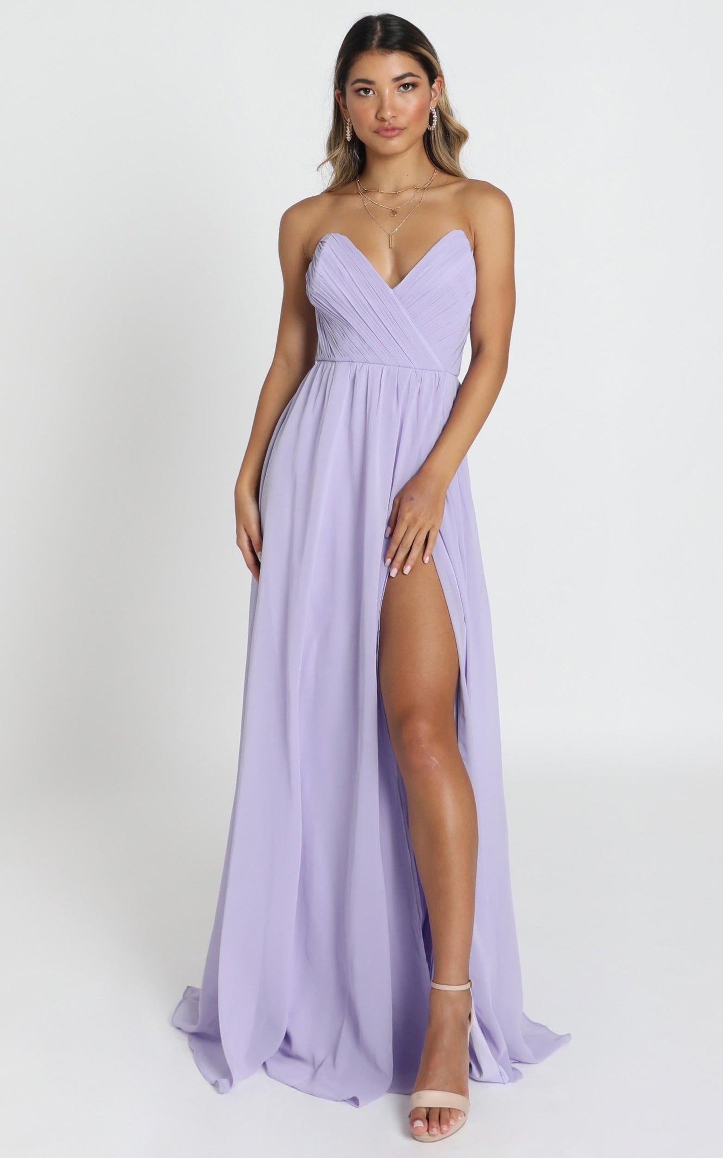 Harper Maxi Dress In Lavender