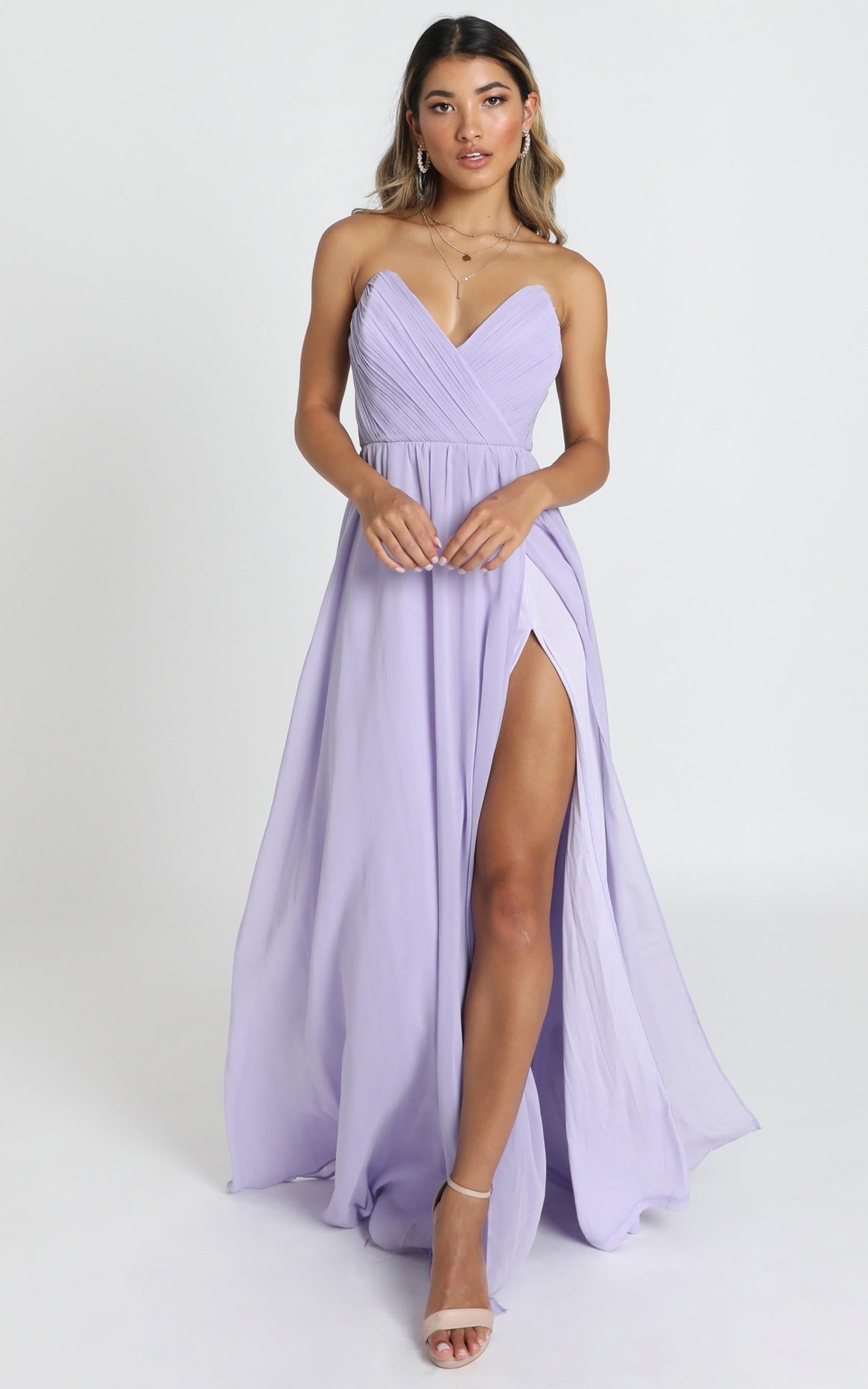 Harper Maxi Dress In Lavender