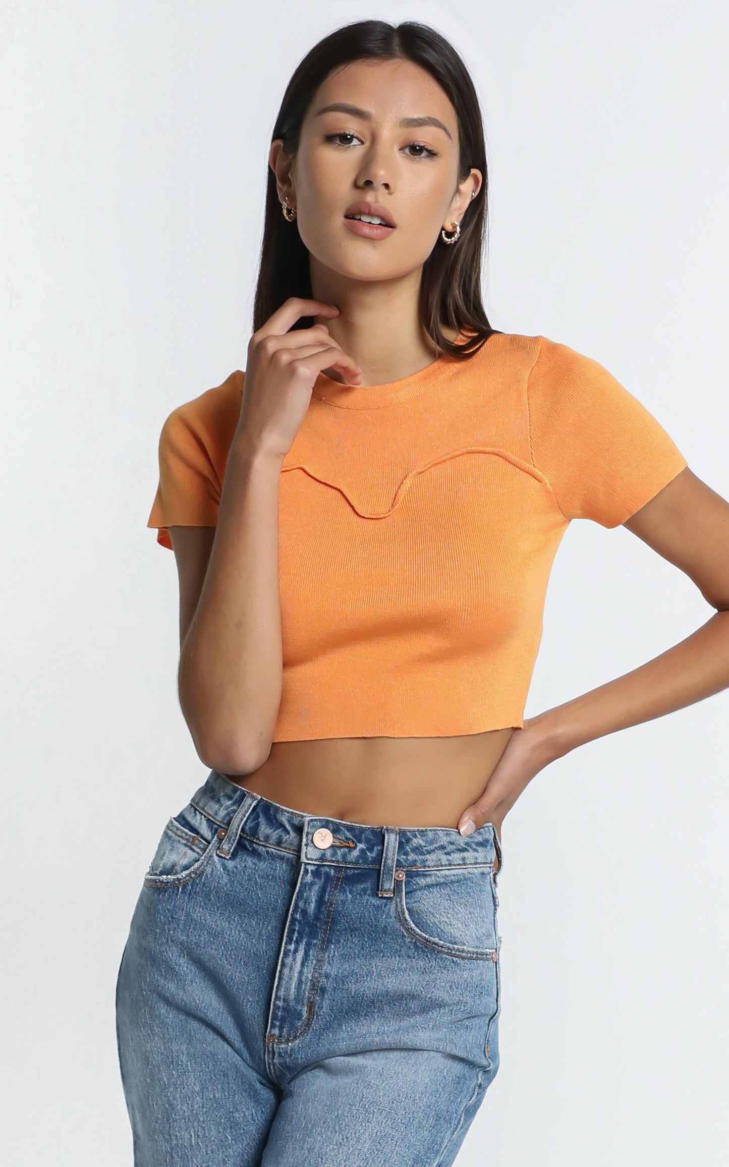 Havana Top in Orange