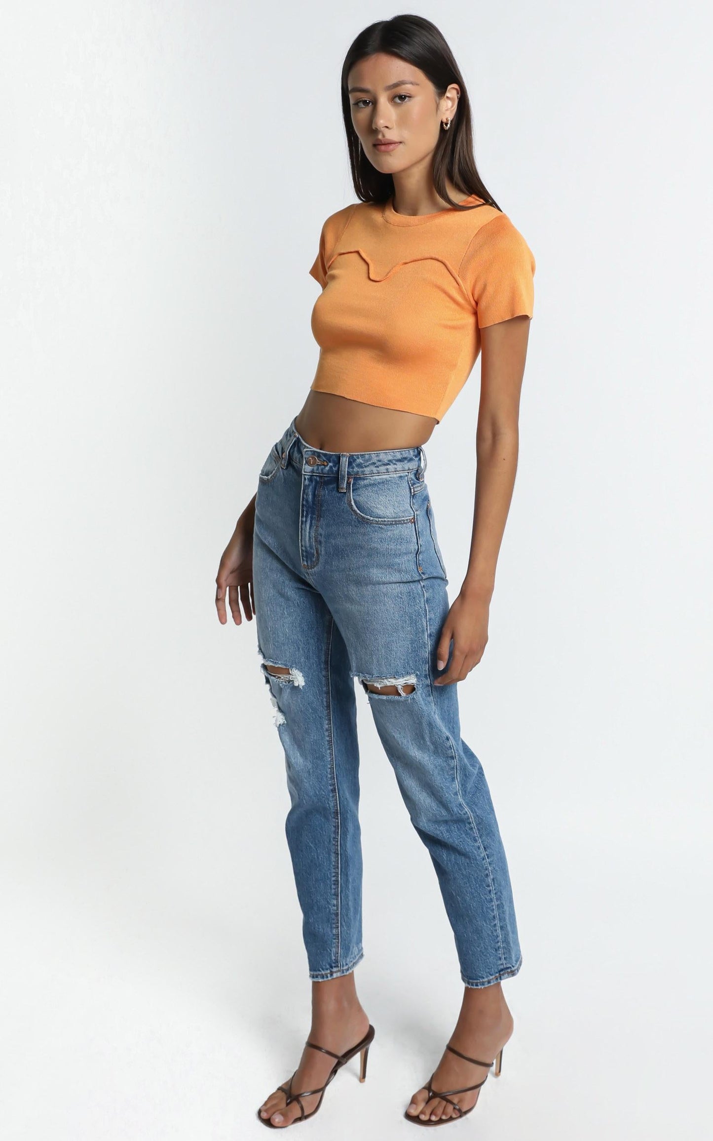 Havana Top in Orange
