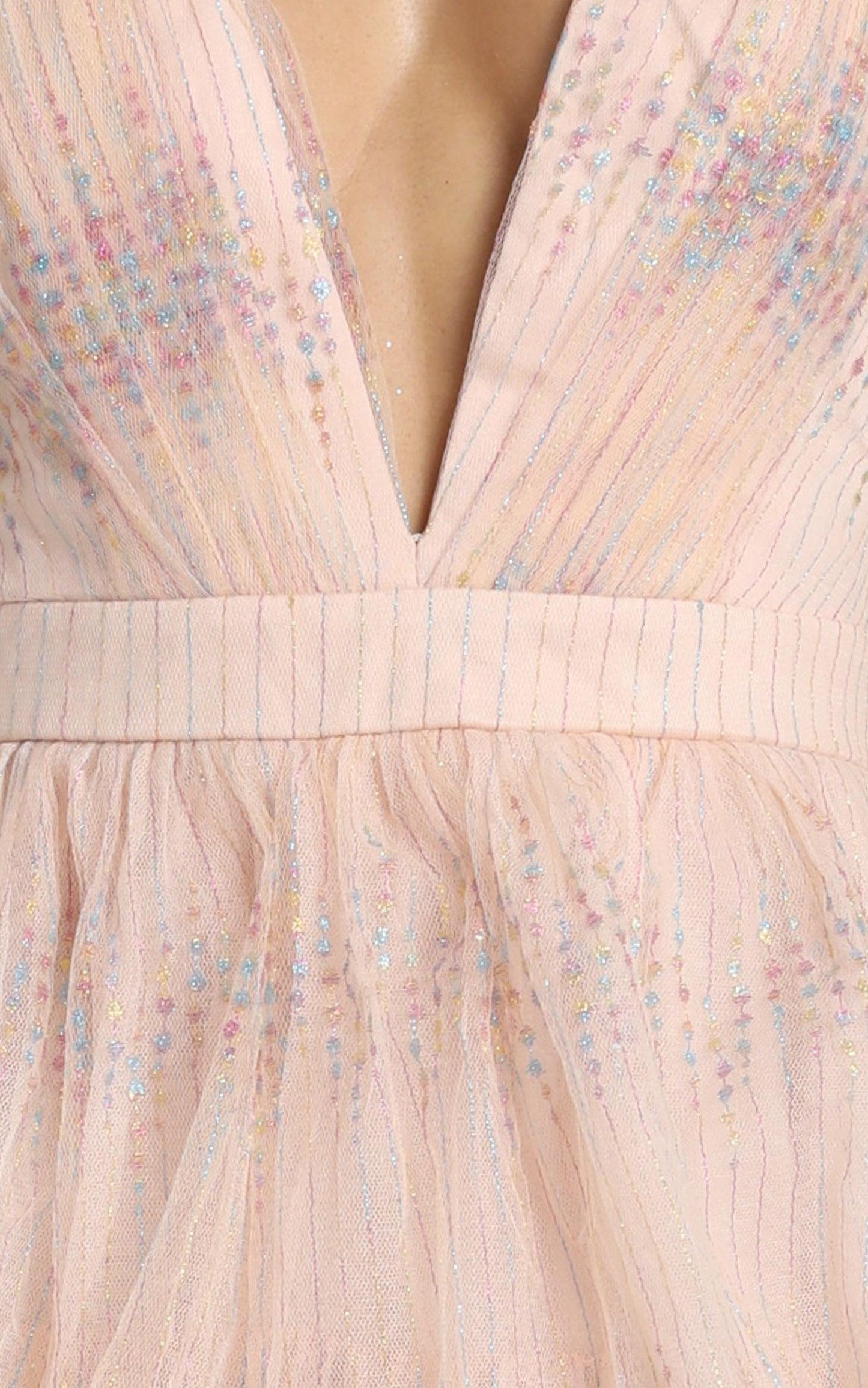 Hazel Maxi Dress In Blush