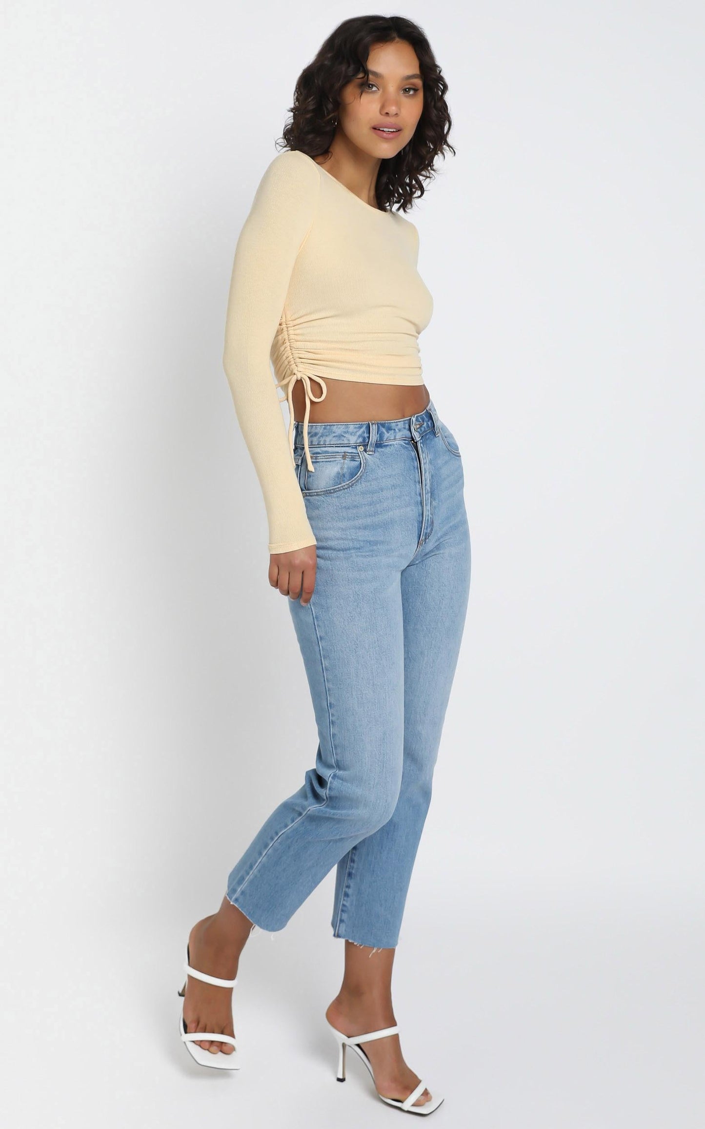 Hetty Top in Yellow