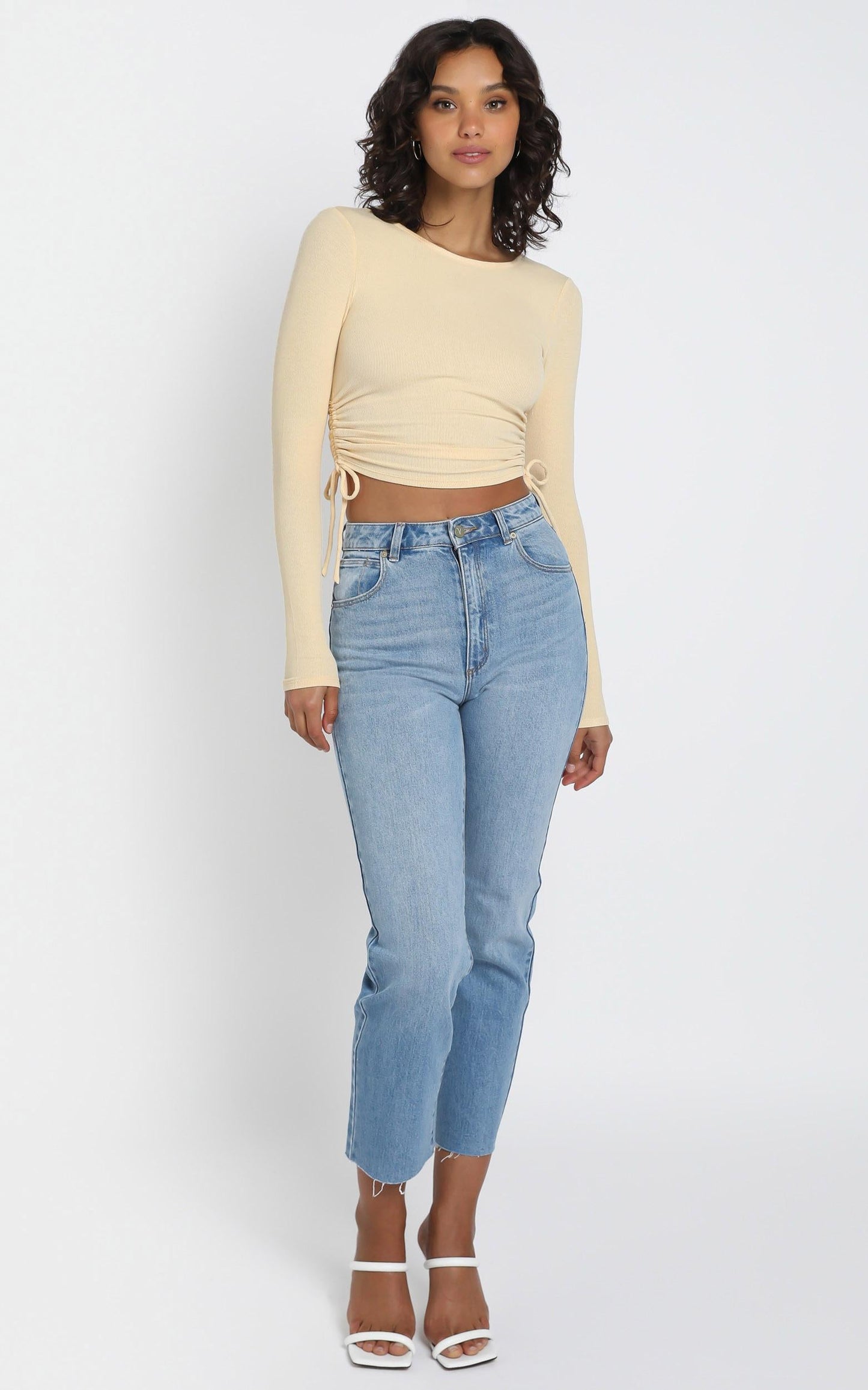Hetty Top in Yellow