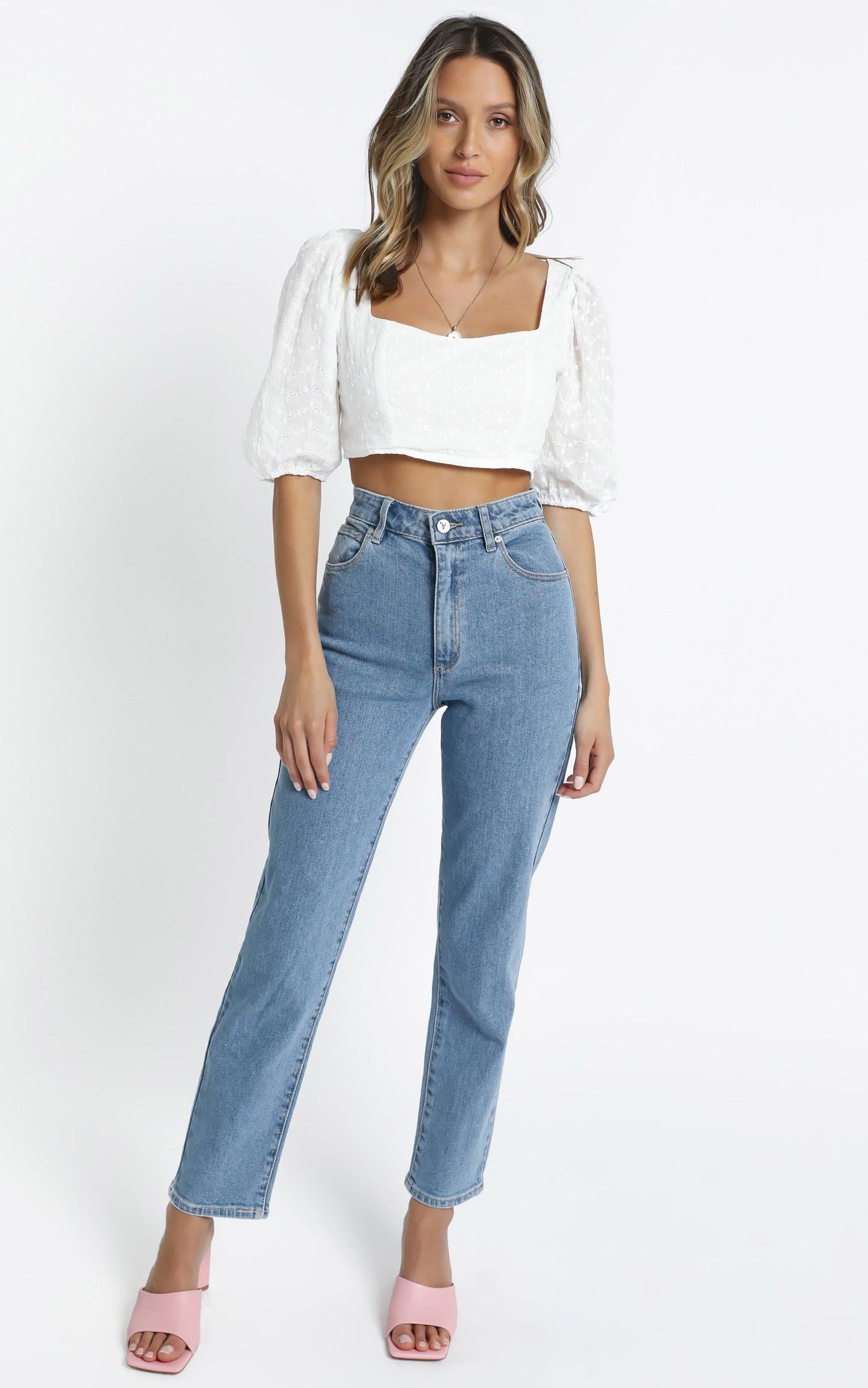 Hila Top in White