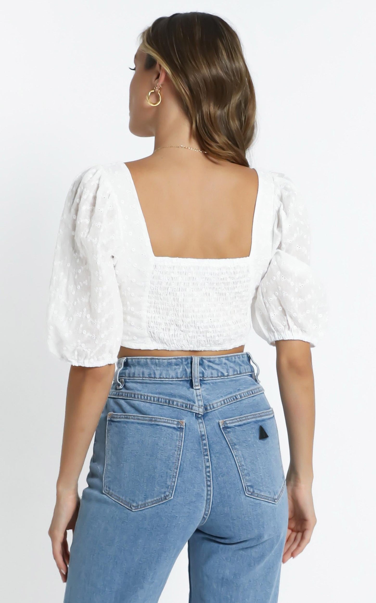 Hila Top in White