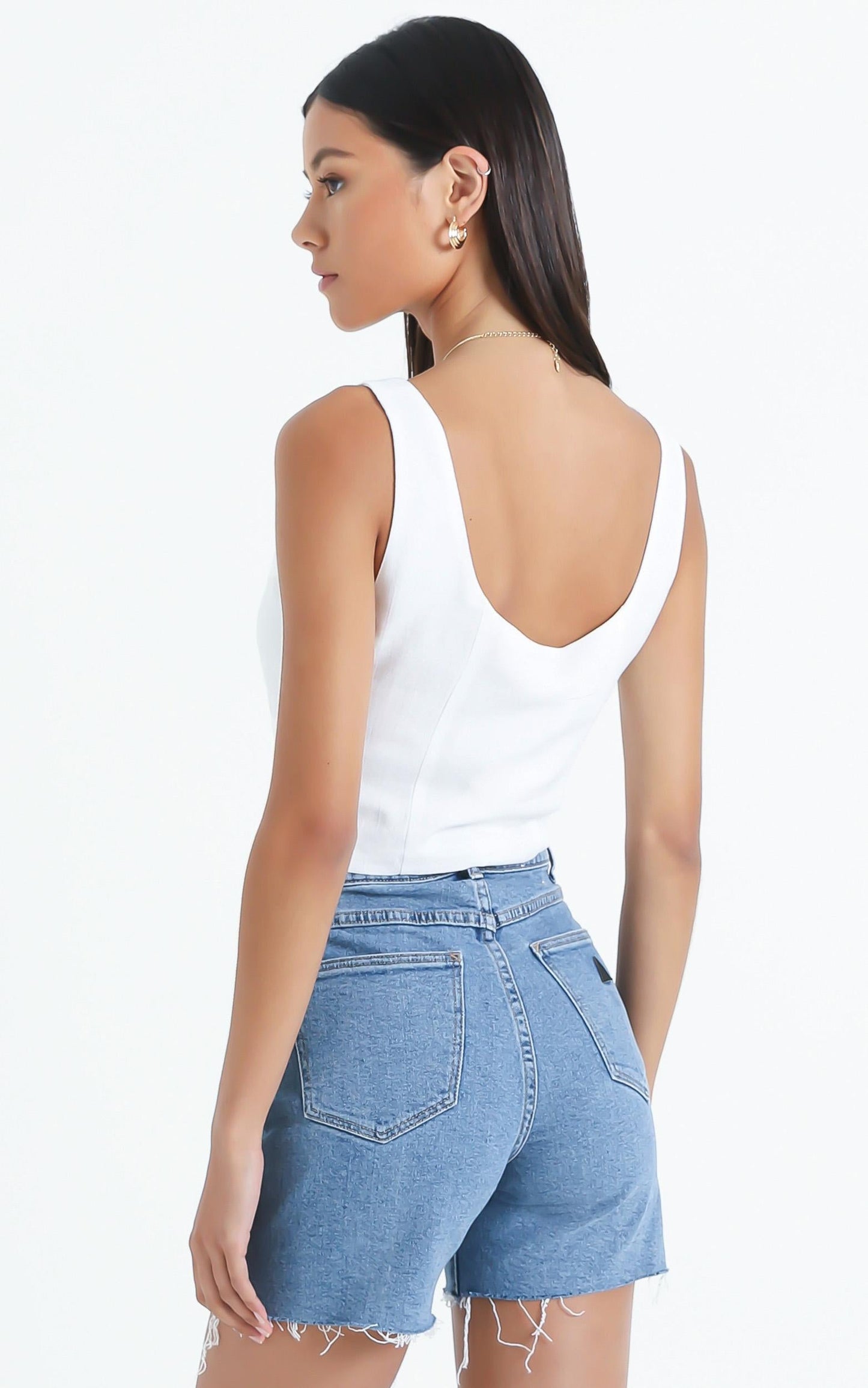Hovis Top in White